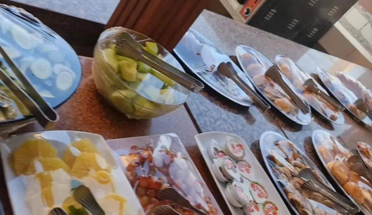 Buffet breakfast in Victoria Cairo Hotel