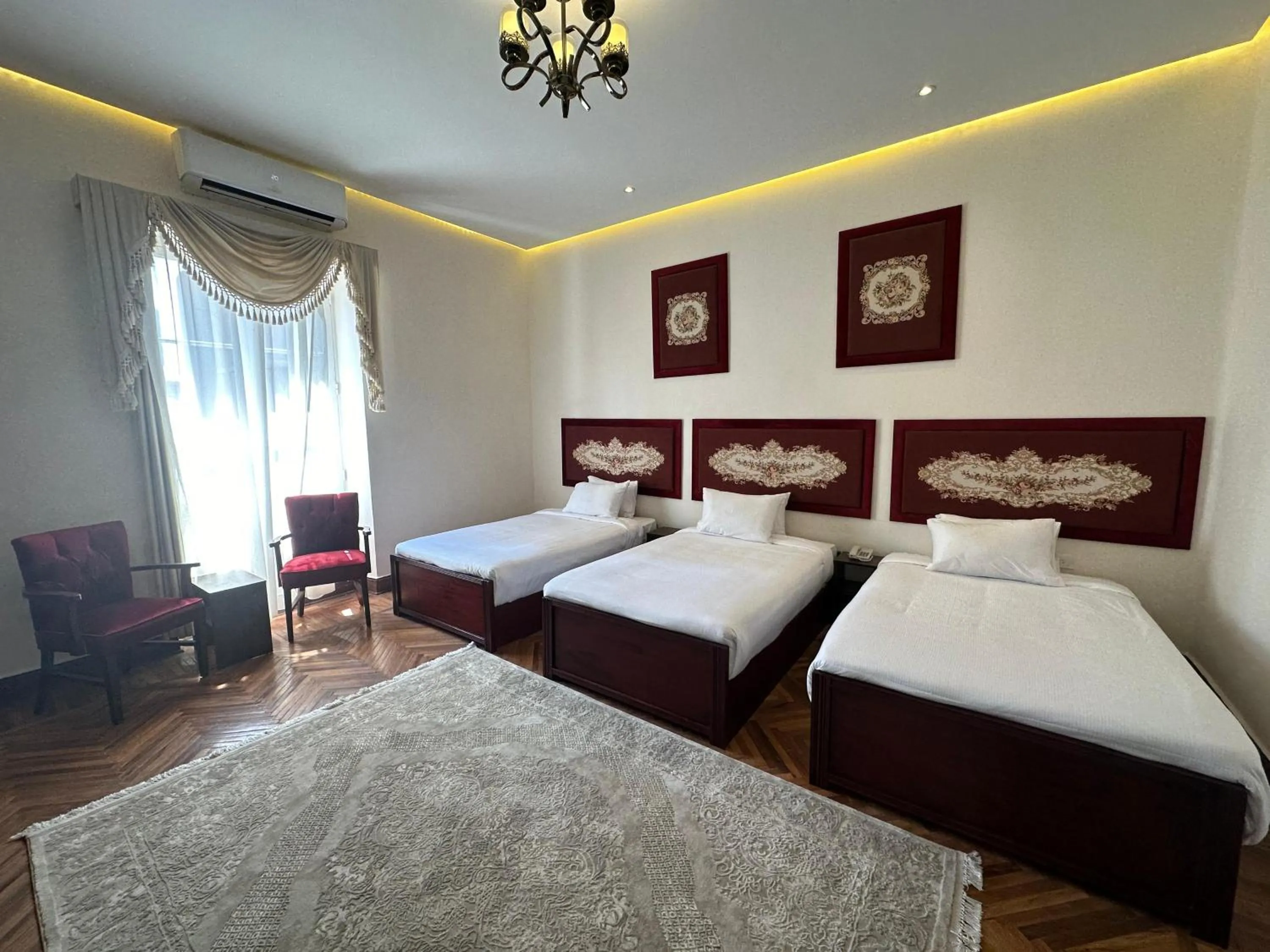 Bed in Victoria Cairo Hotel