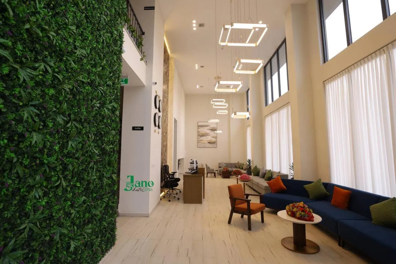 Seating area in Jano Hotel