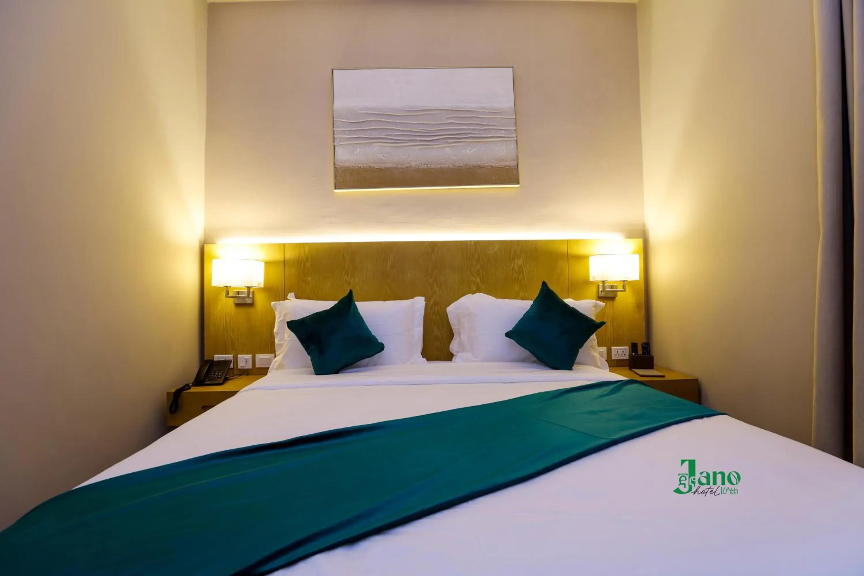 Bed in Jano Hotel Bed in Jano Hotel