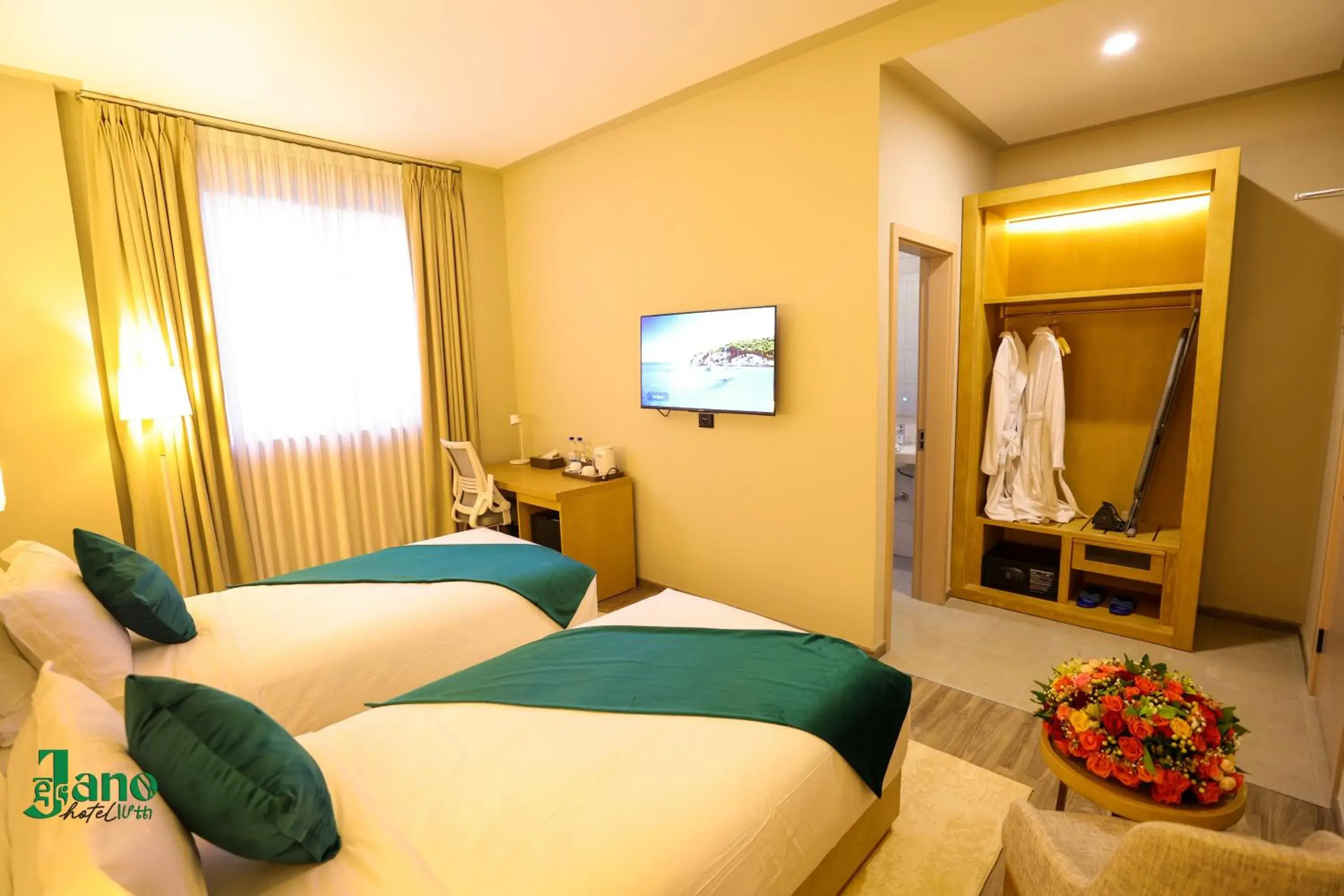 Bed in Jano Hotel Bed in Jano Hotel