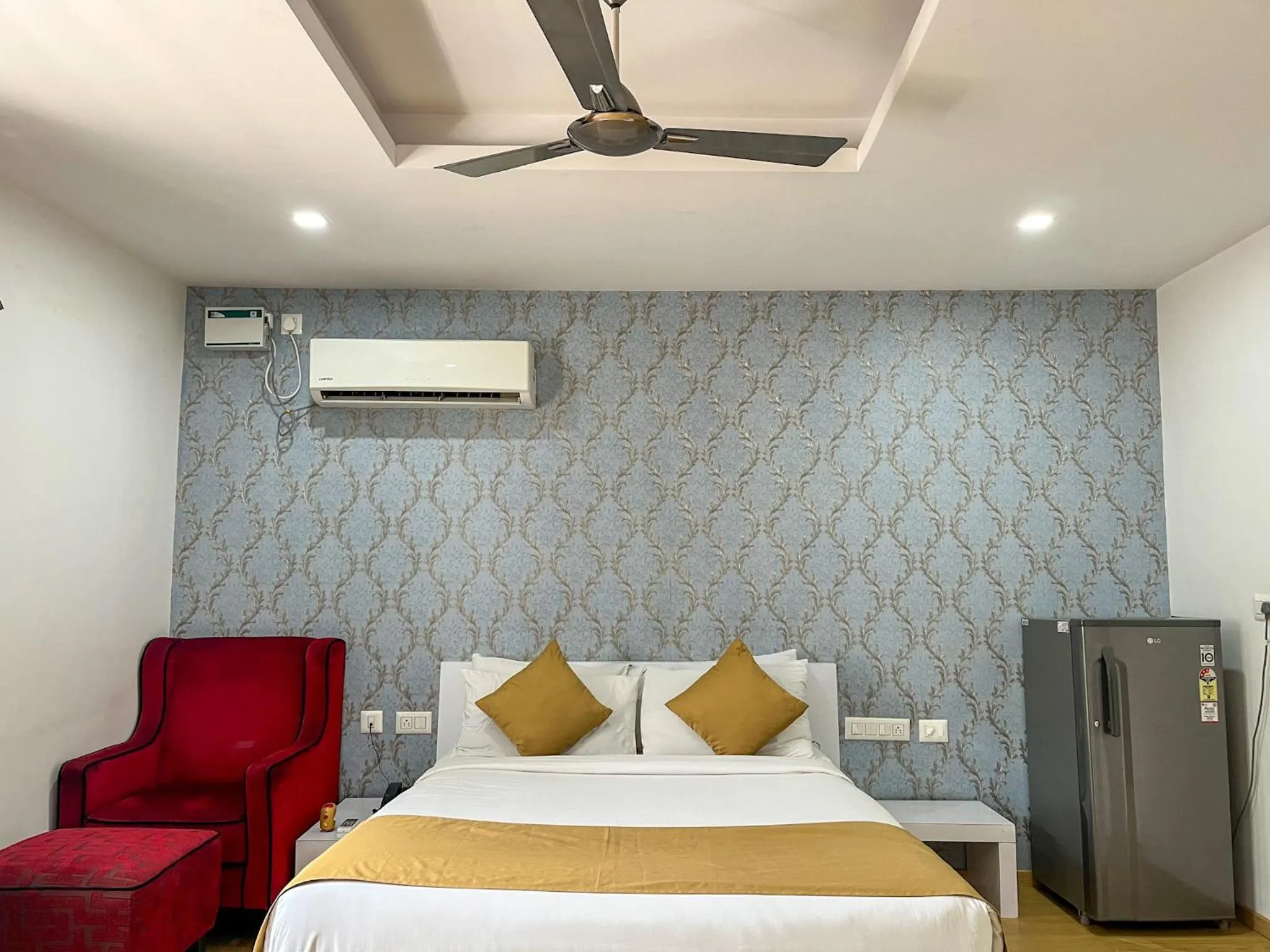 Bed in Mystic Hotel Koramangala