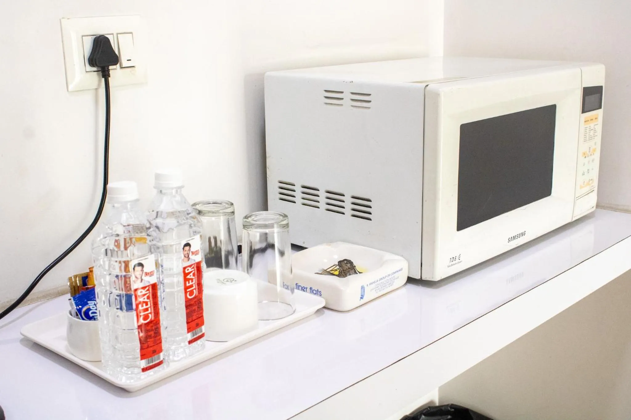 Kitchen or kitchenette in Mystic Hotel Koramangala