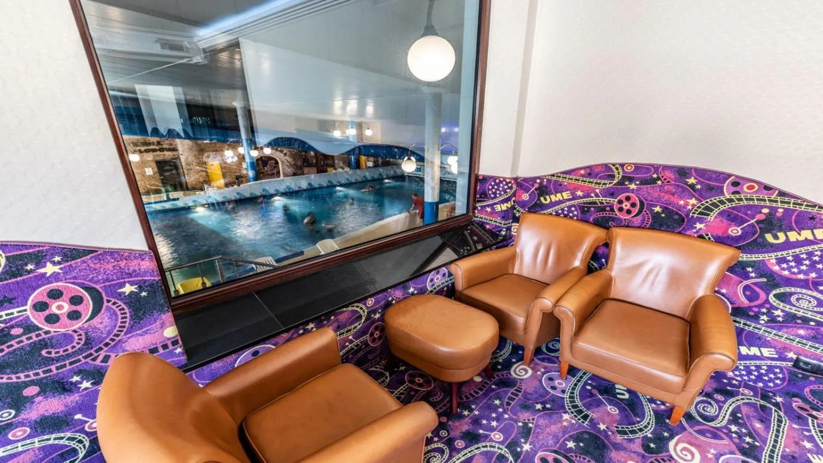 Seating area in Hotel Gołębiewski Białystok