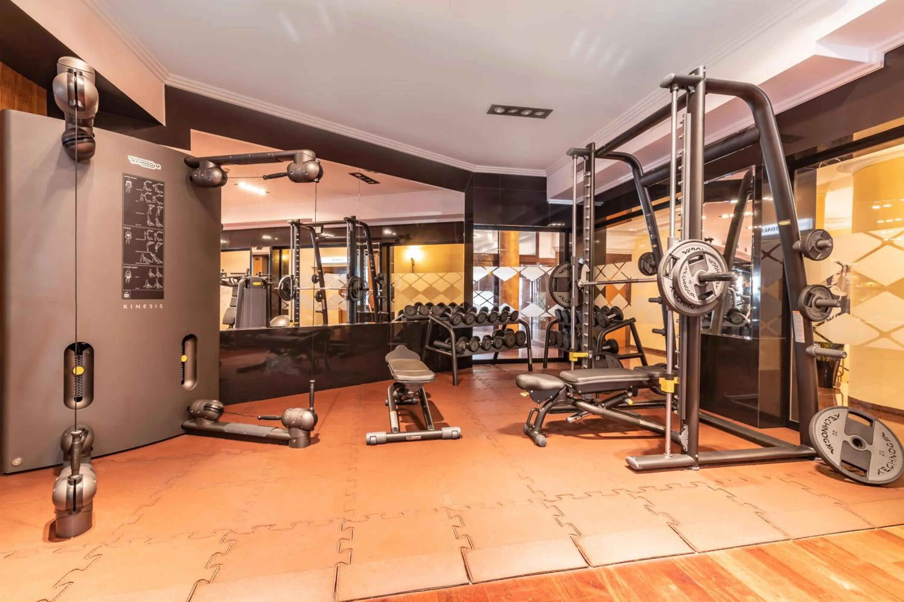 Fitness centre/facilities in Hotel Gołębiewski Białystok