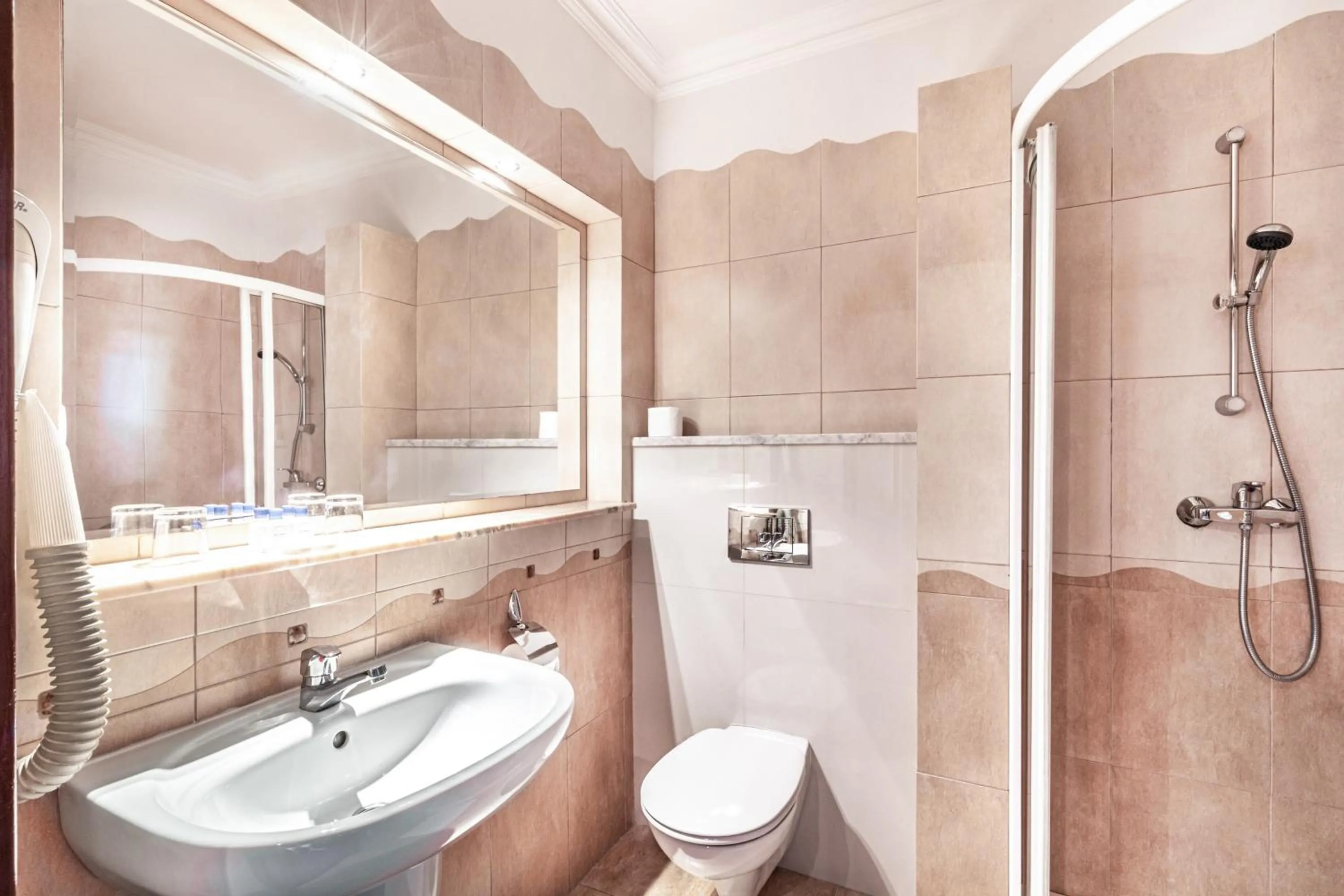 Bathroom in Hotel Gołębiewski Białystok