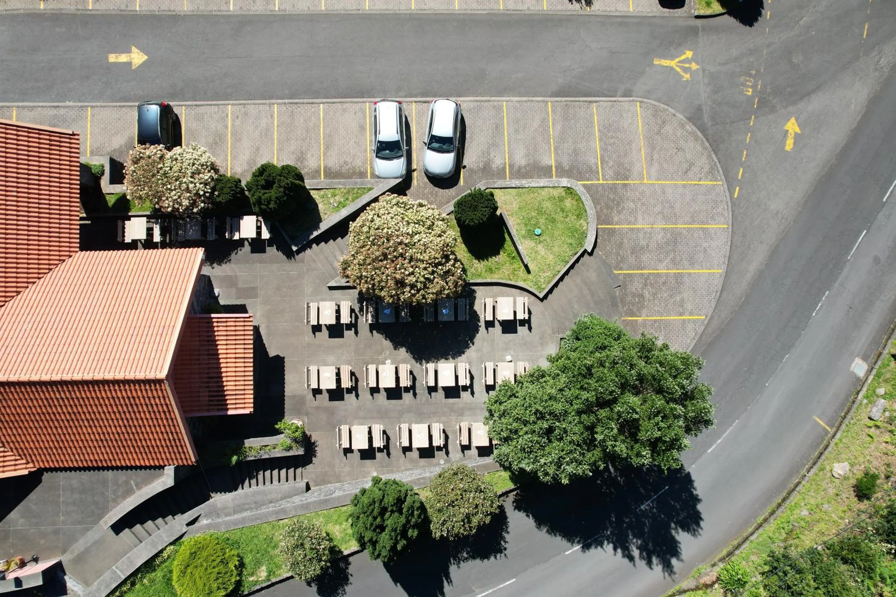 Bird's eye view in Valley View Hotel Encumeada