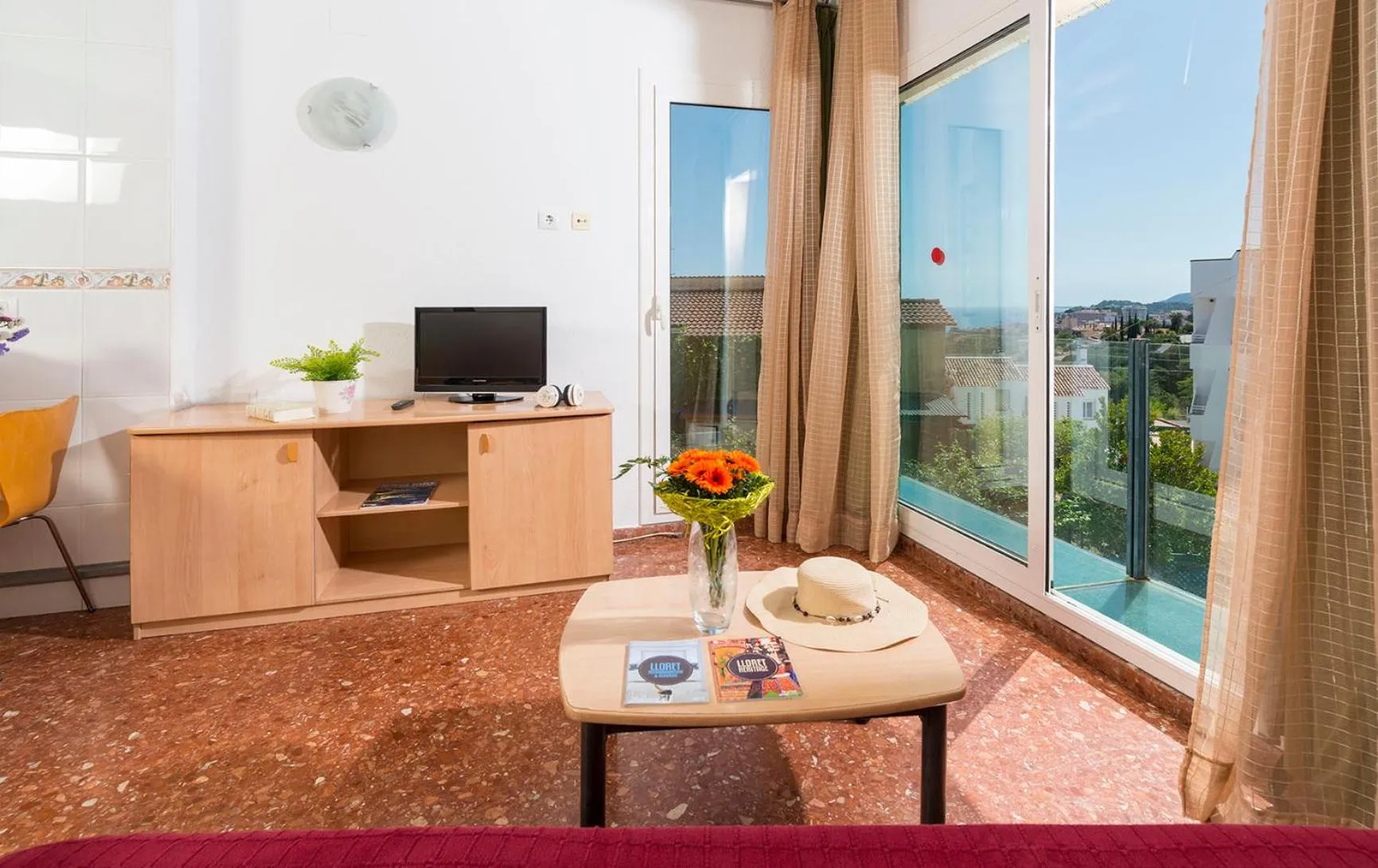 TV and multimedia in Apartaments Els Llorers