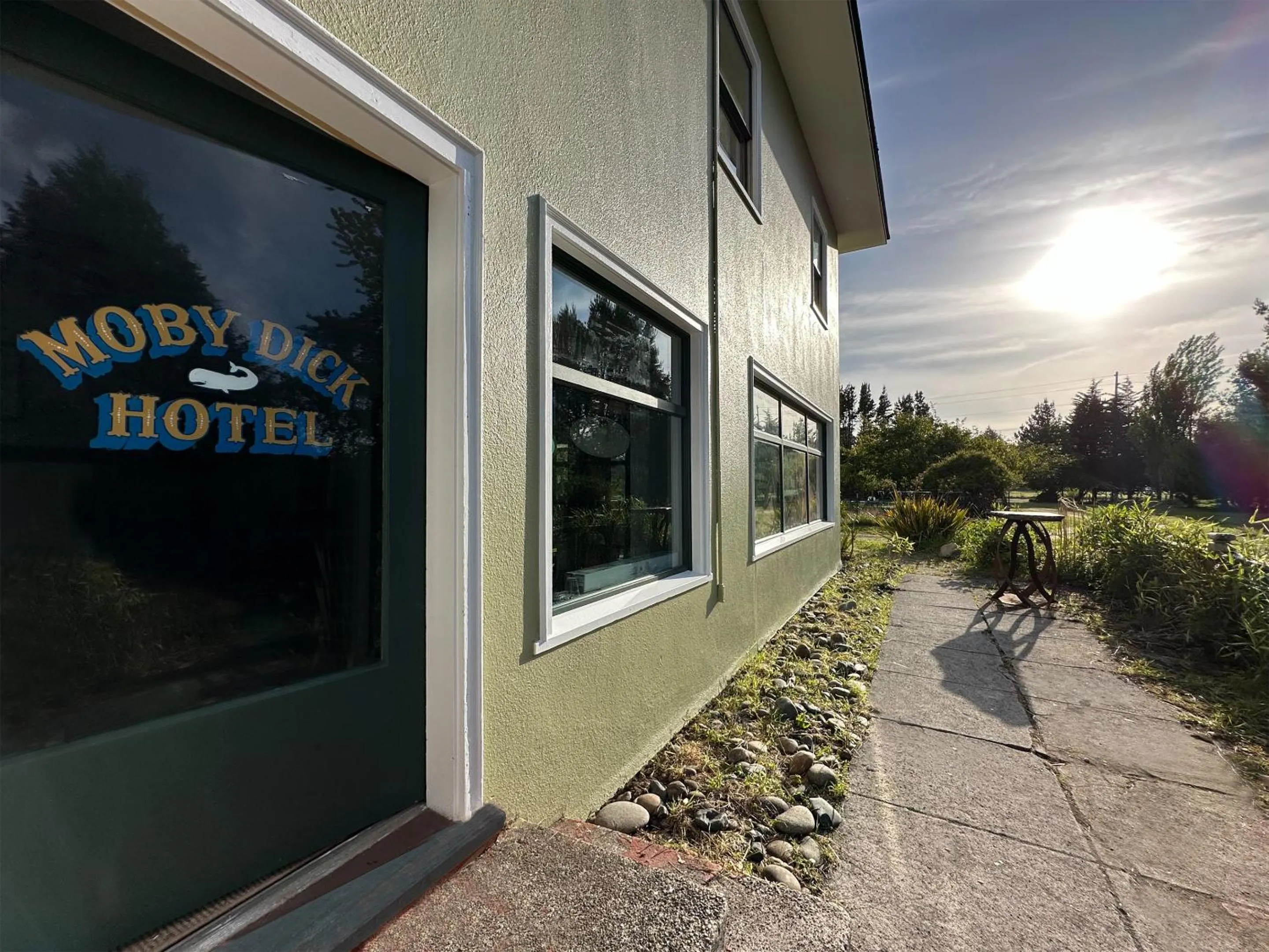 Facade/entrance in Moby Dick Hotel