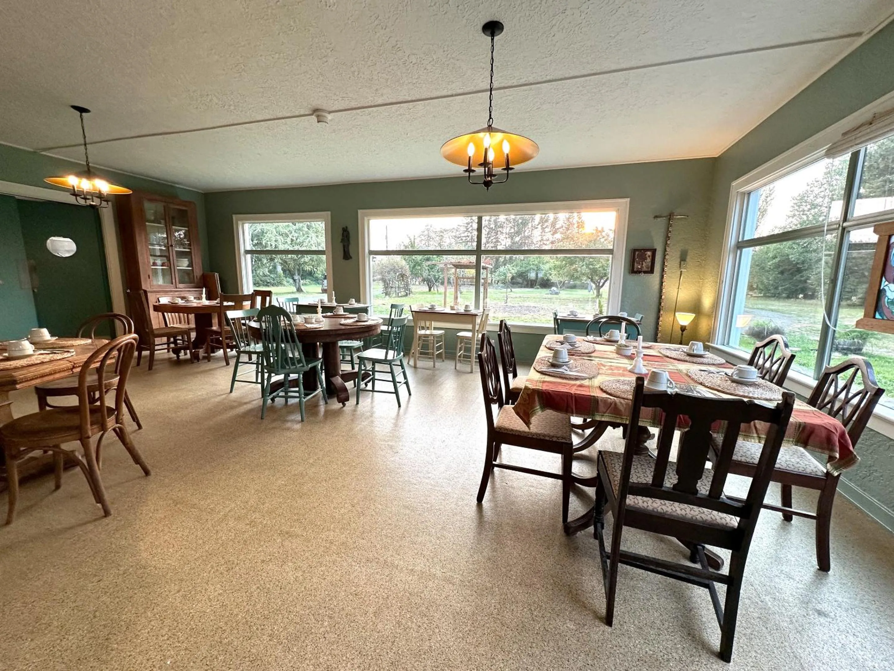 Dining area in Moby Dick Hotel