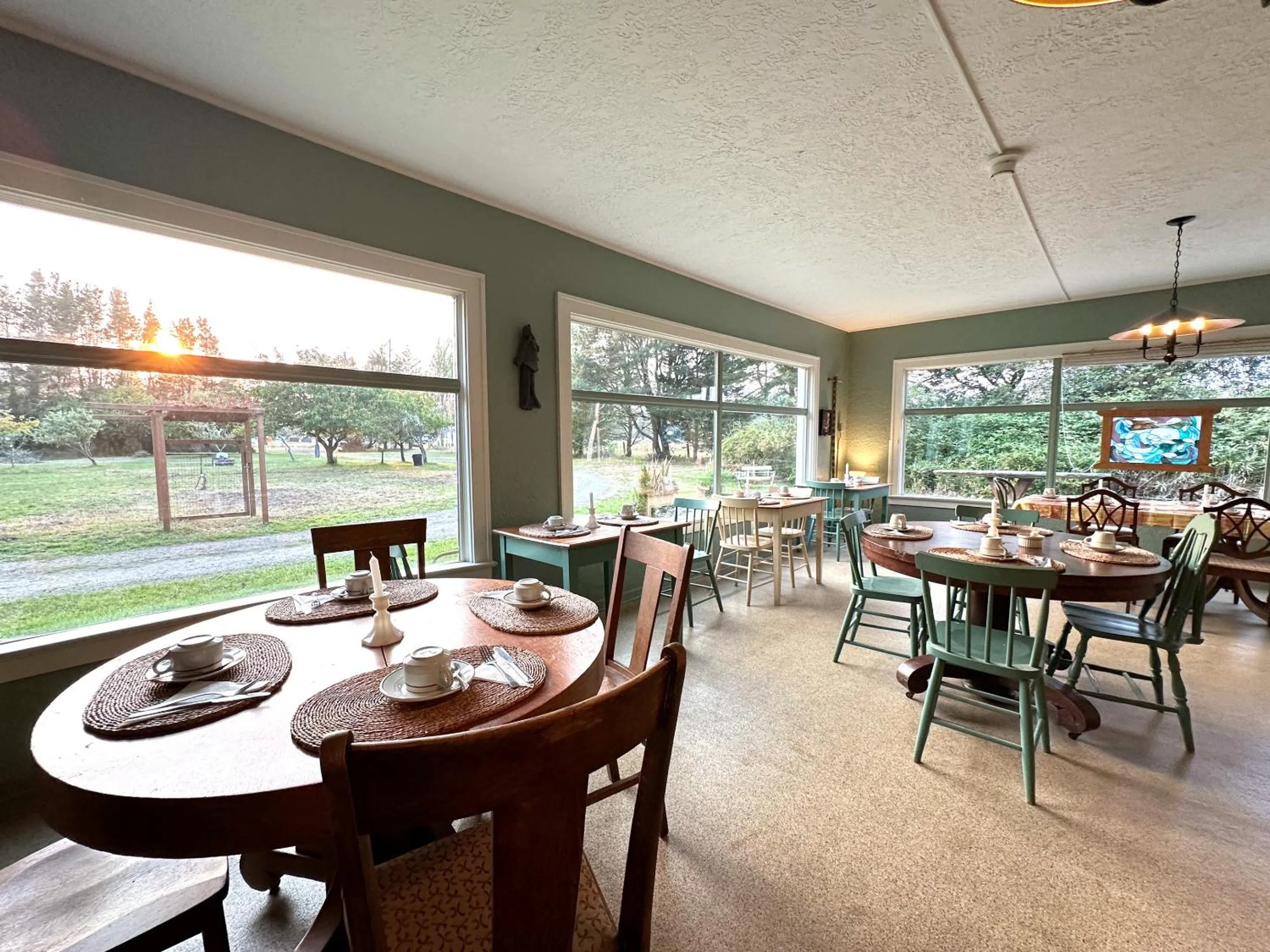 Dining area in Moby Dick Hotel