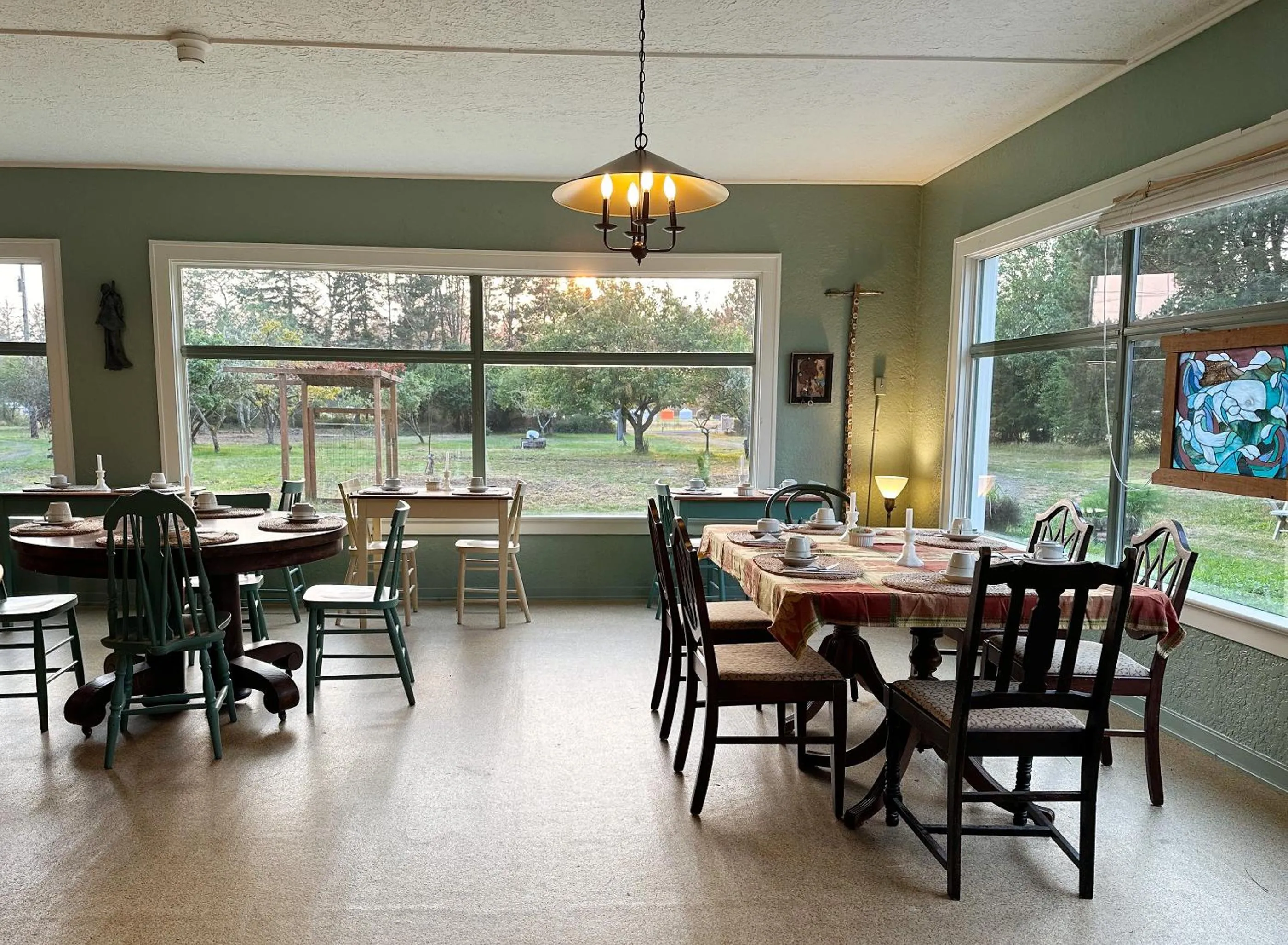 Dining area in Moby Dick Hotel