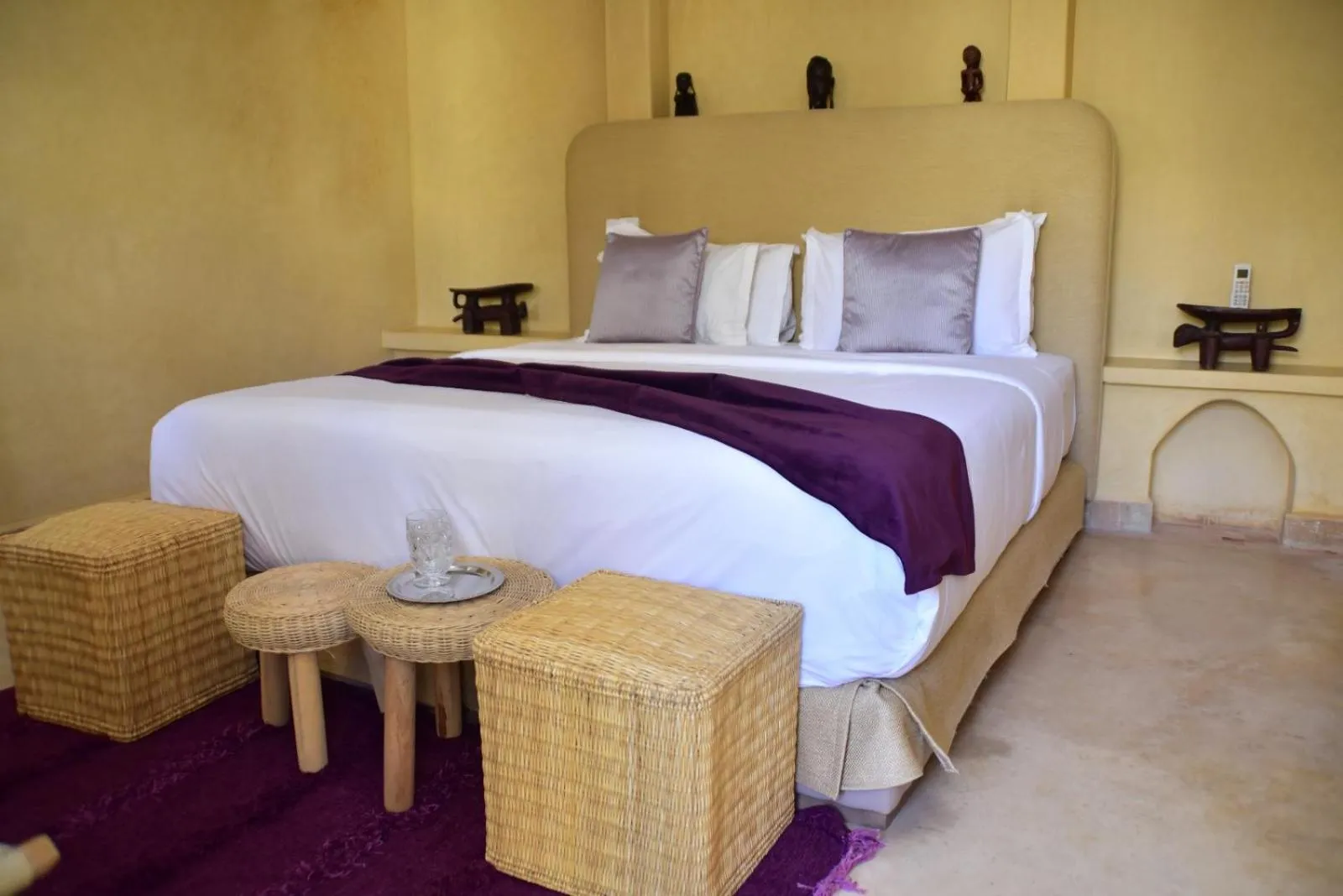 Bedroom in Riad Emberiza Sahari