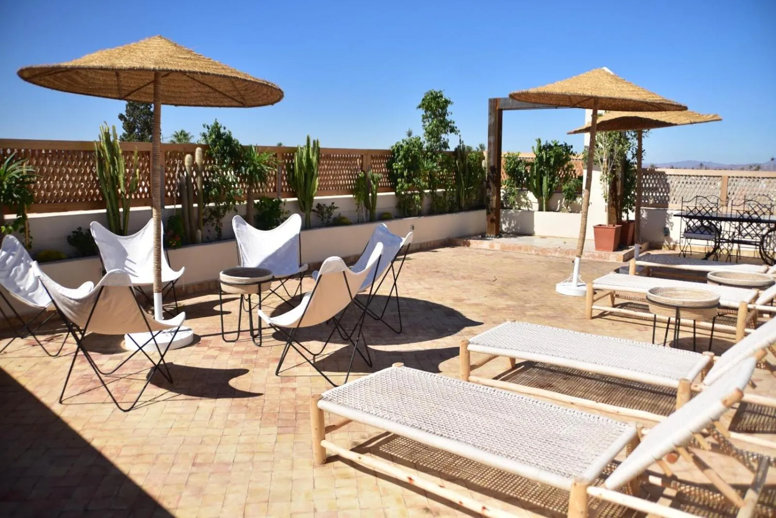 Patio in Riad Emberiza Sahari