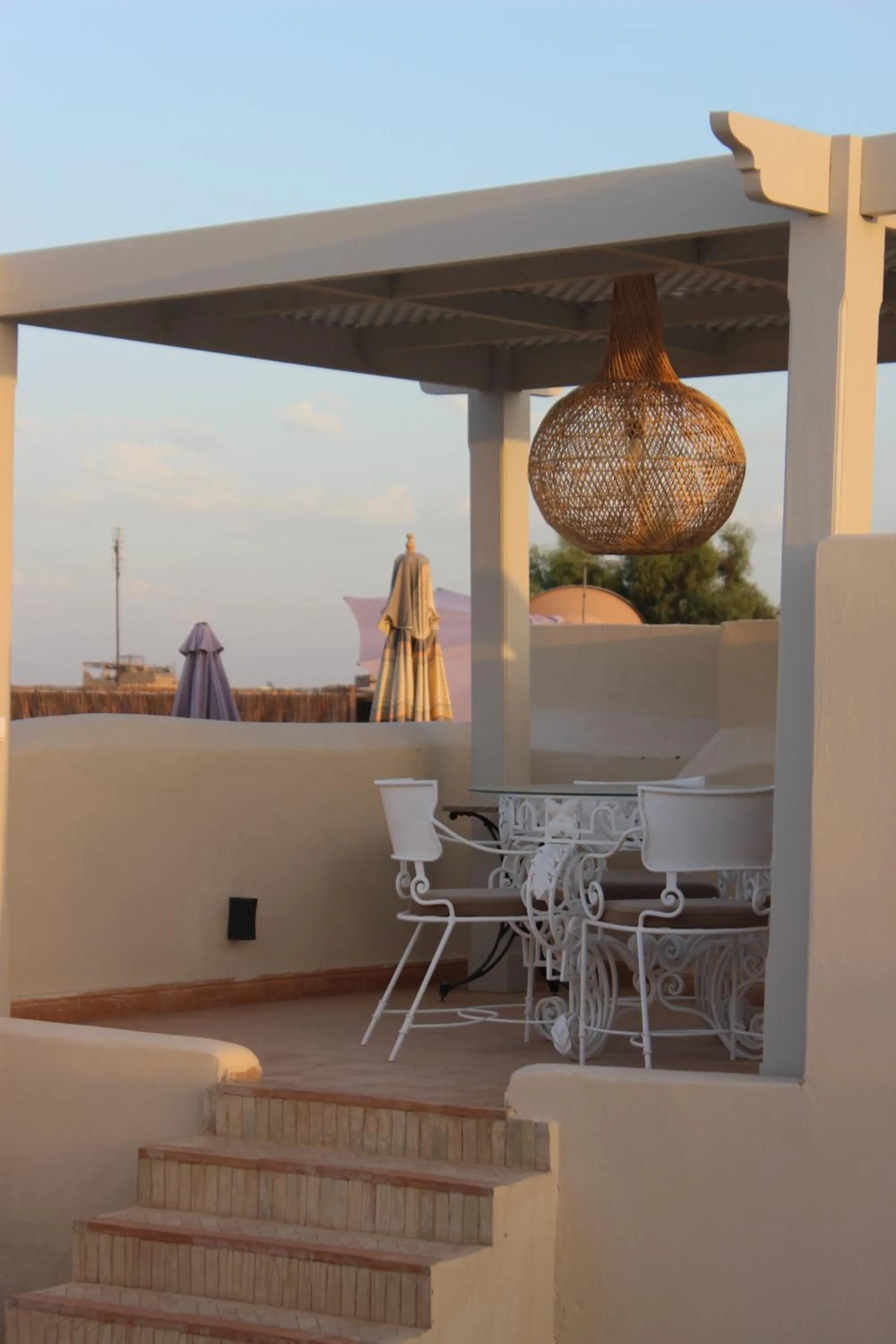 Patio in Riad Emberiza Sahari