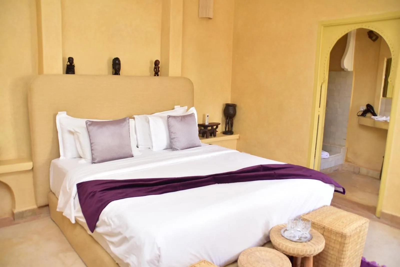 Bedroom in Riad Emberiza Sahari