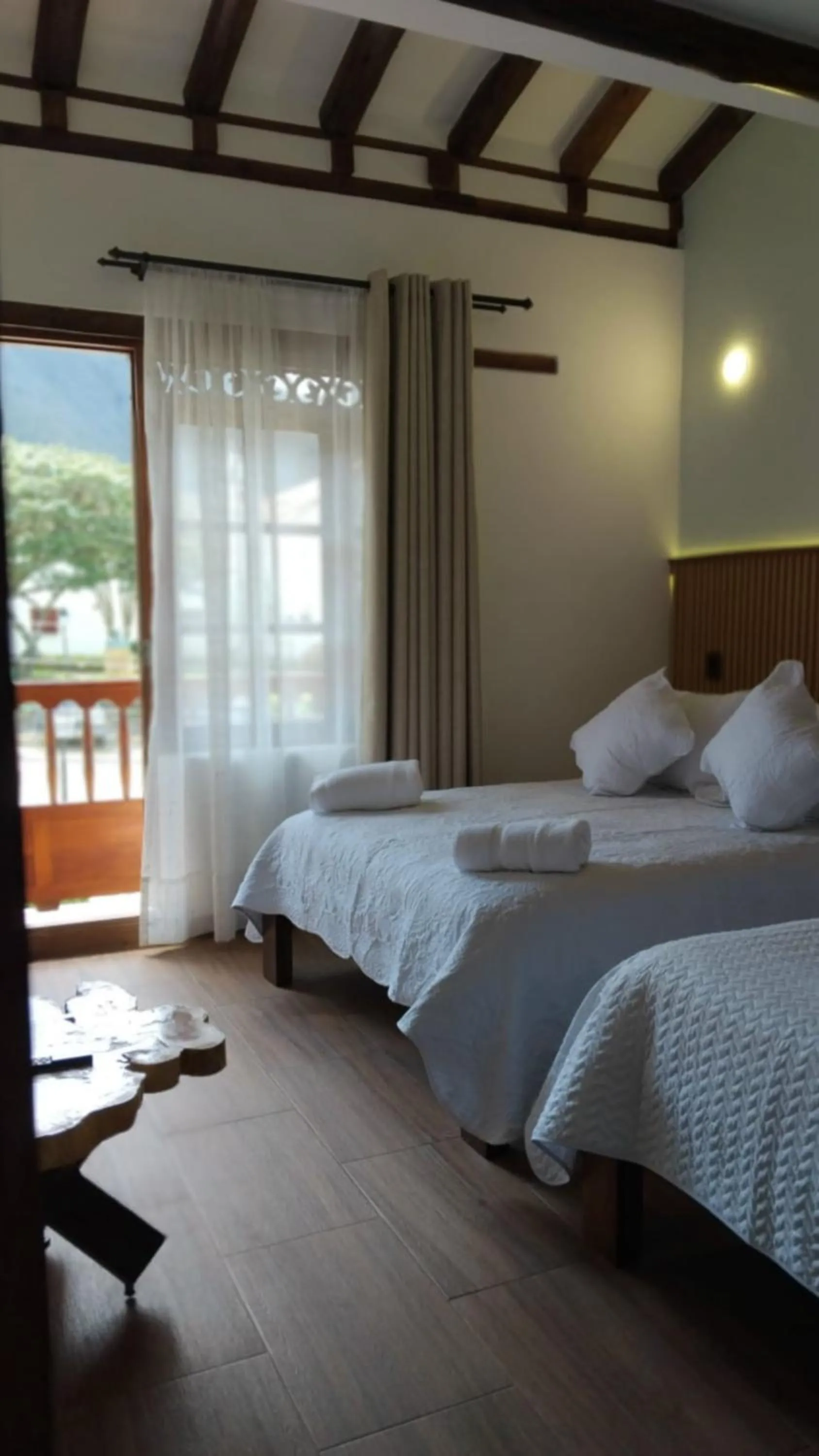 Decorative detail, Bed in Hotel Boutique Cenit