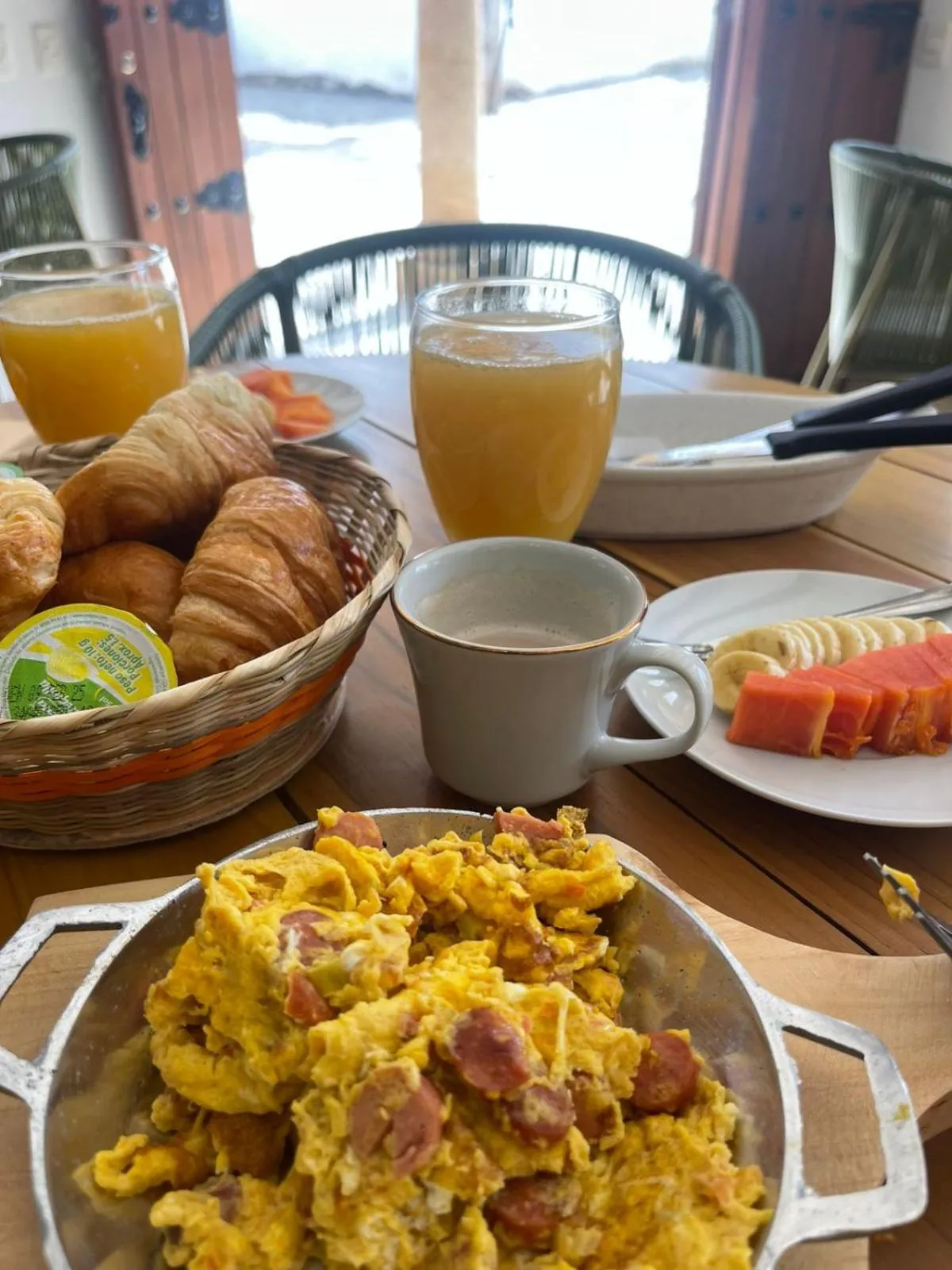 American breakfast in Hotel Boutique Cenit