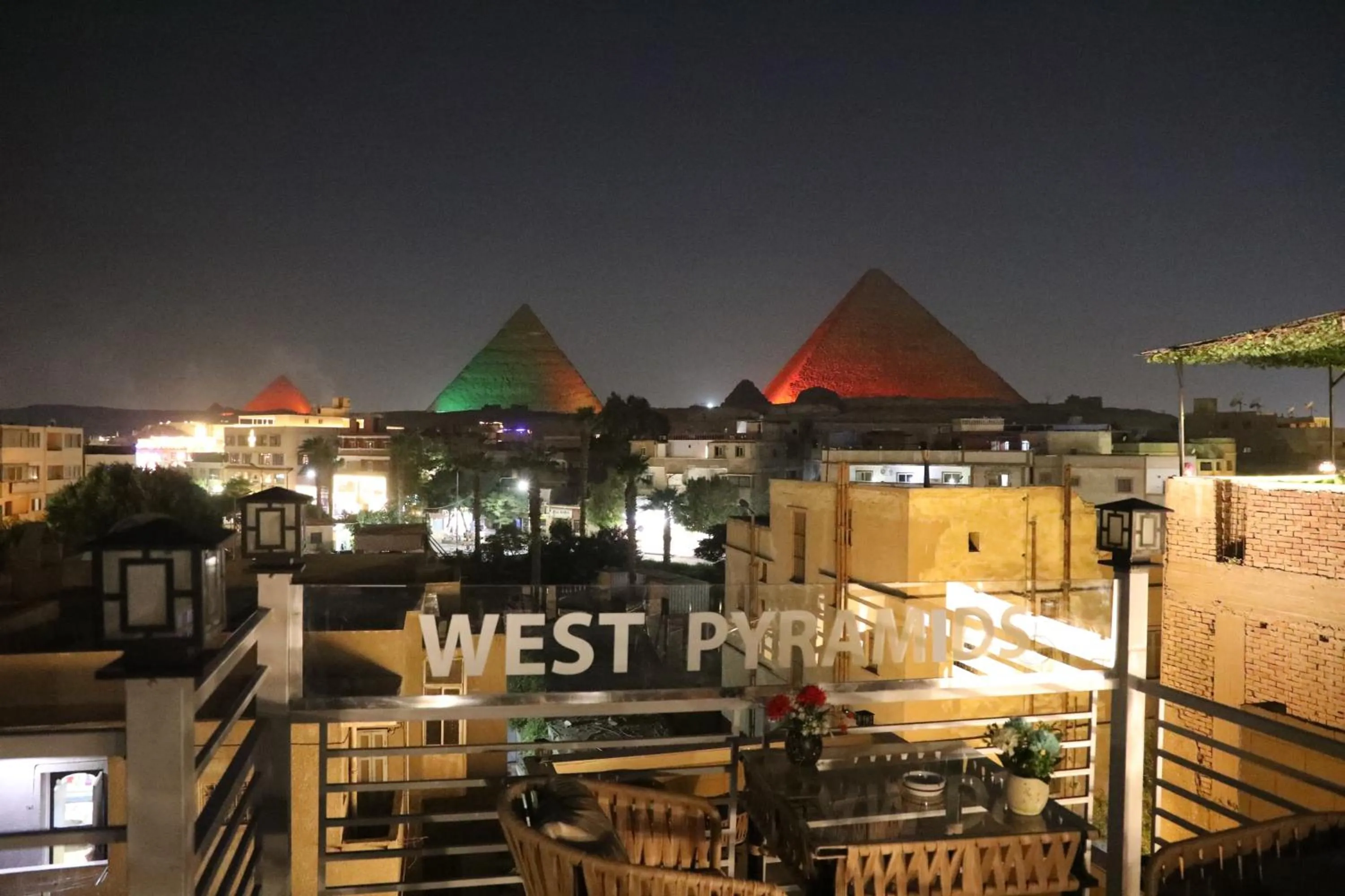 Property building in West Pyramids Hotel