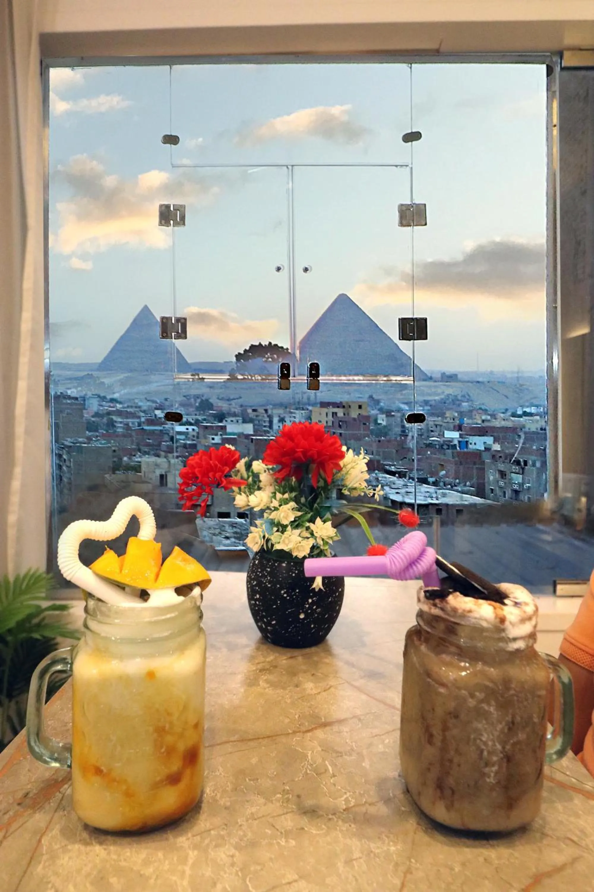 Natural landscape in West Pyramids Hotel