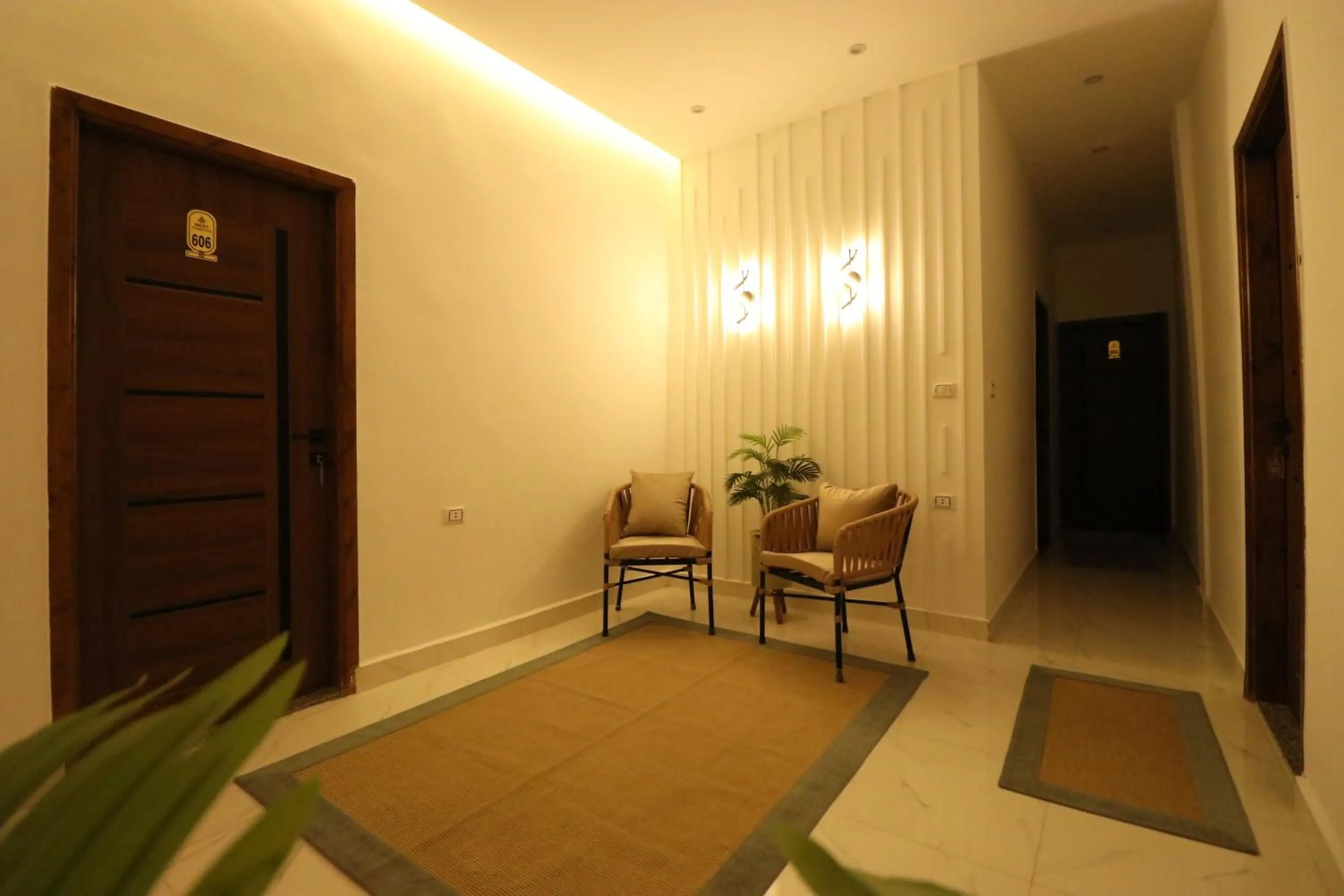 Living room in West Pyramids Hotel