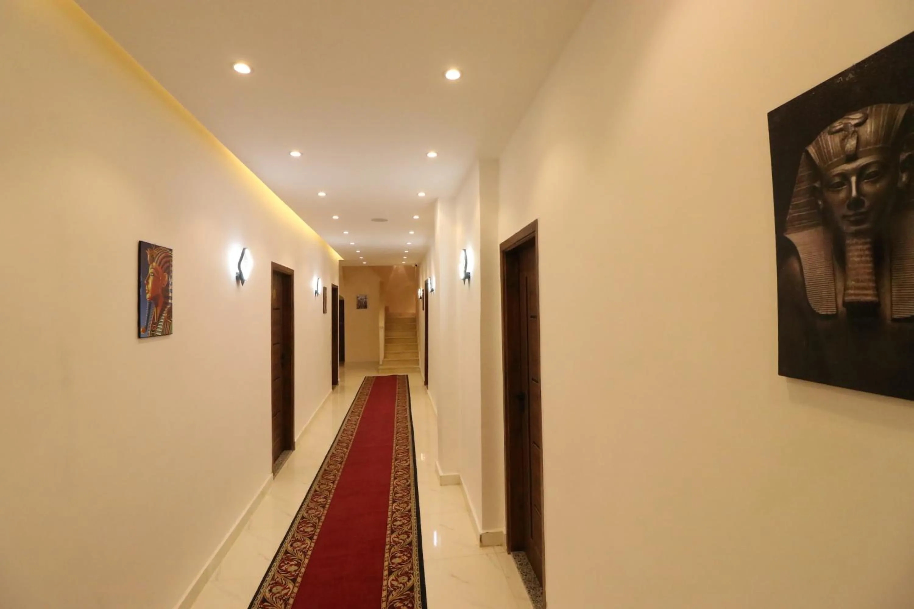 Decorative detail in West Pyramids Hotel