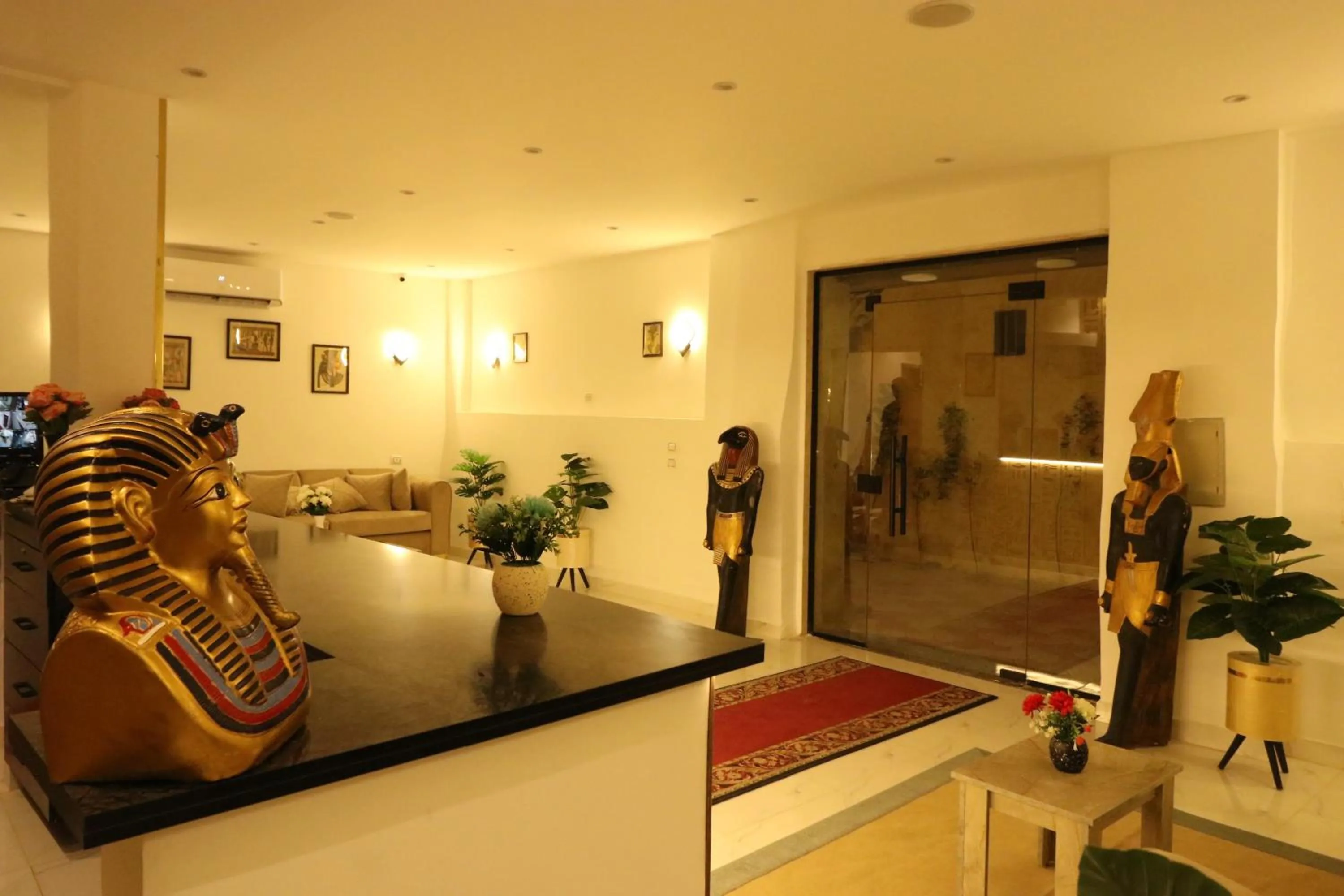 People in West Pyramids Hotel