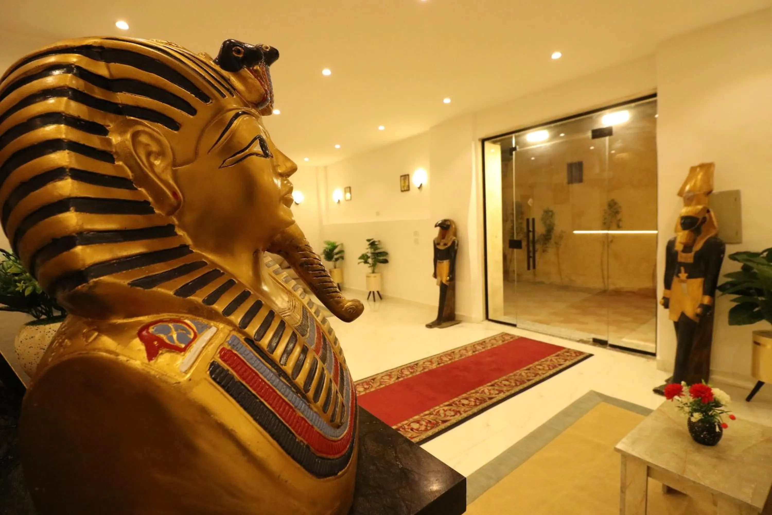 Lobby or reception in West Pyramids Hotel