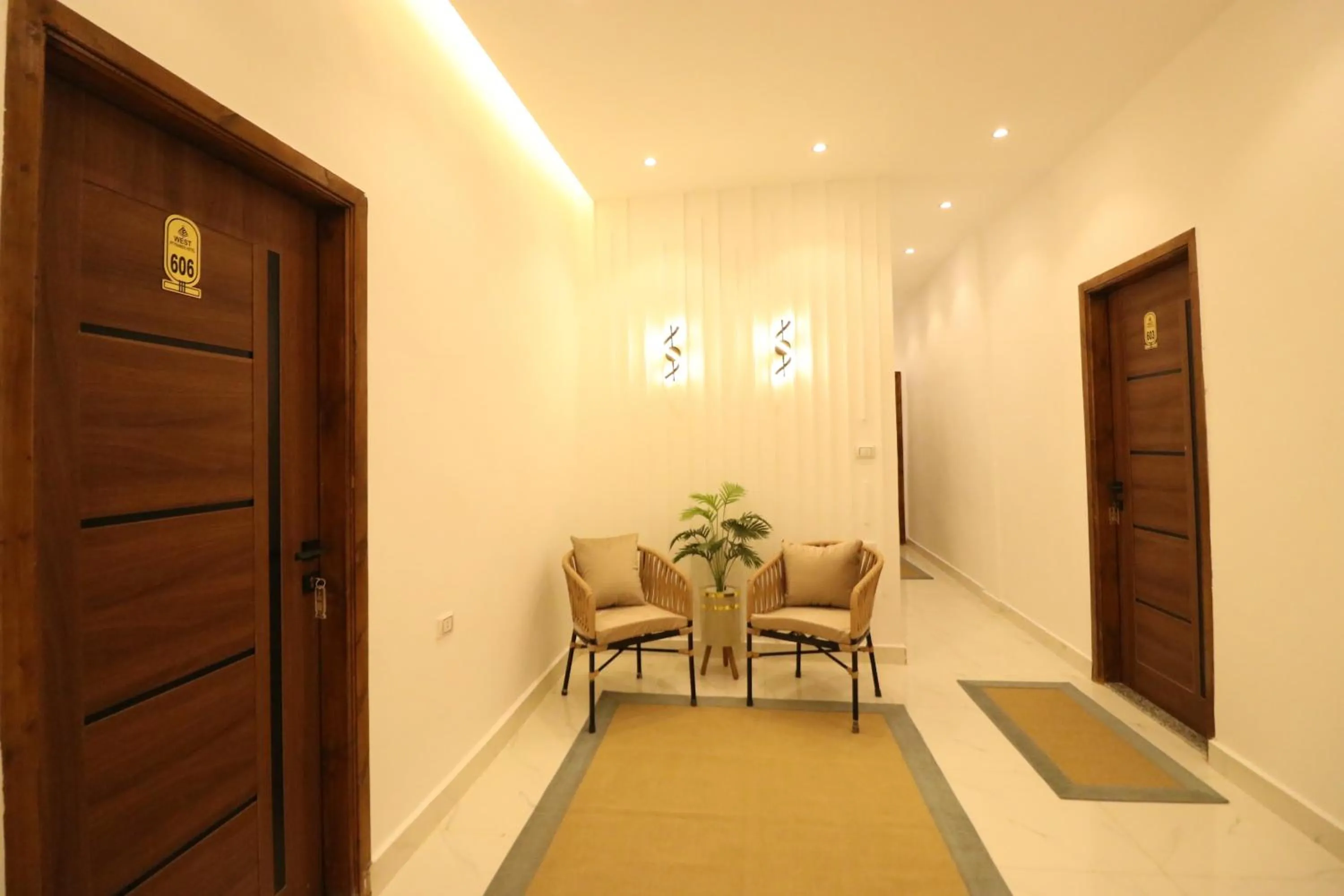 Living room in West Pyramids Hotel