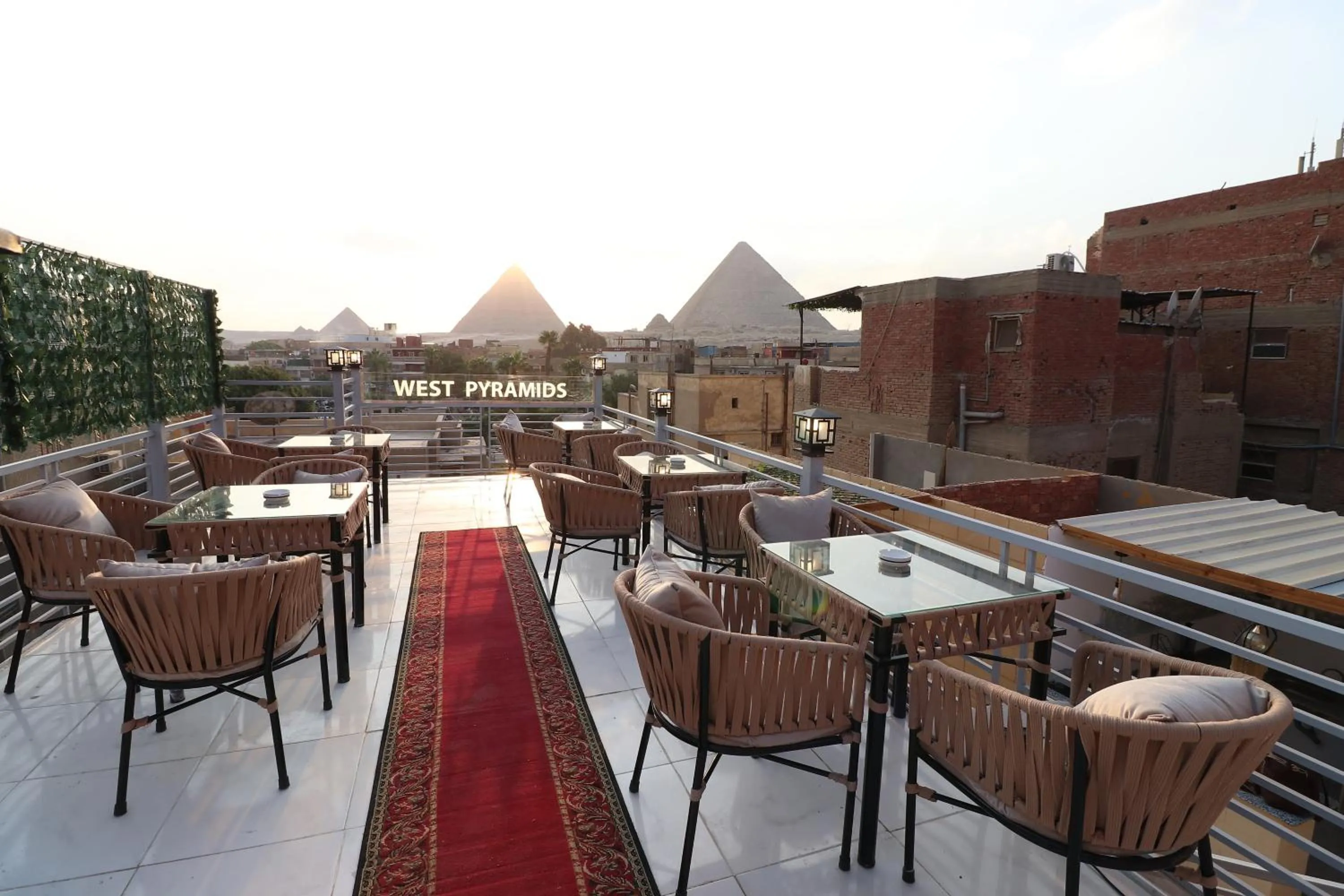 Property building in West Pyramids Hotel