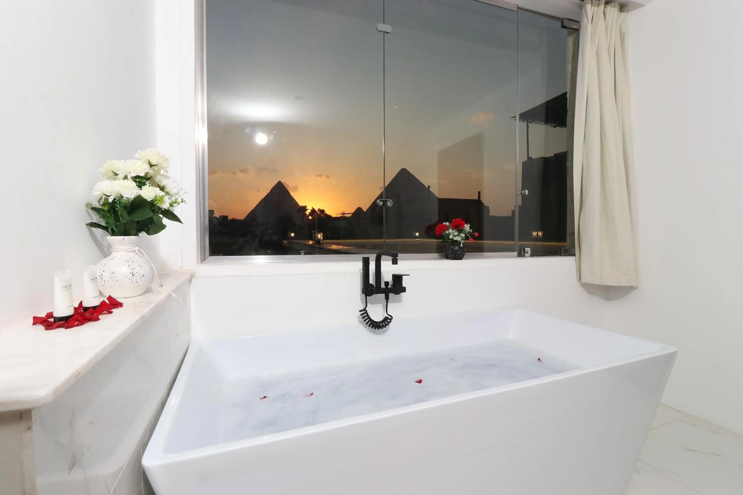 Natural landscape in West Pyramids Hotel