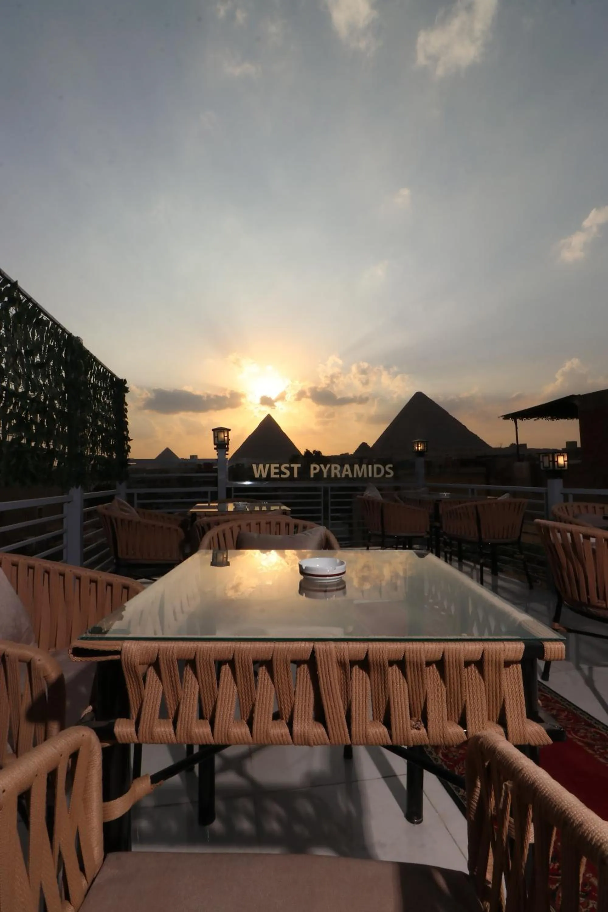 Natural landscape in West Pyramids Hotel