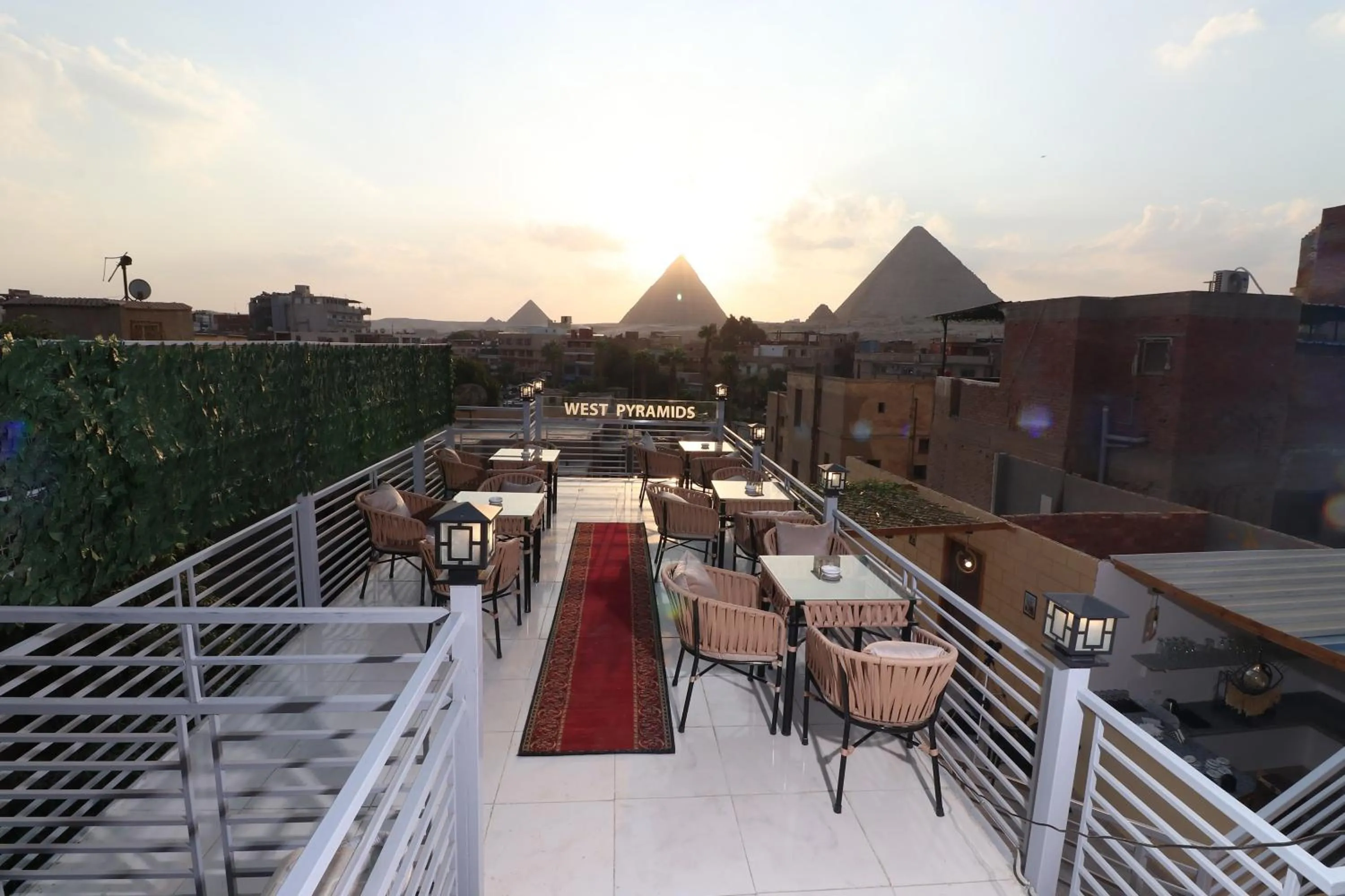 Property building in West Pyramids Hotel