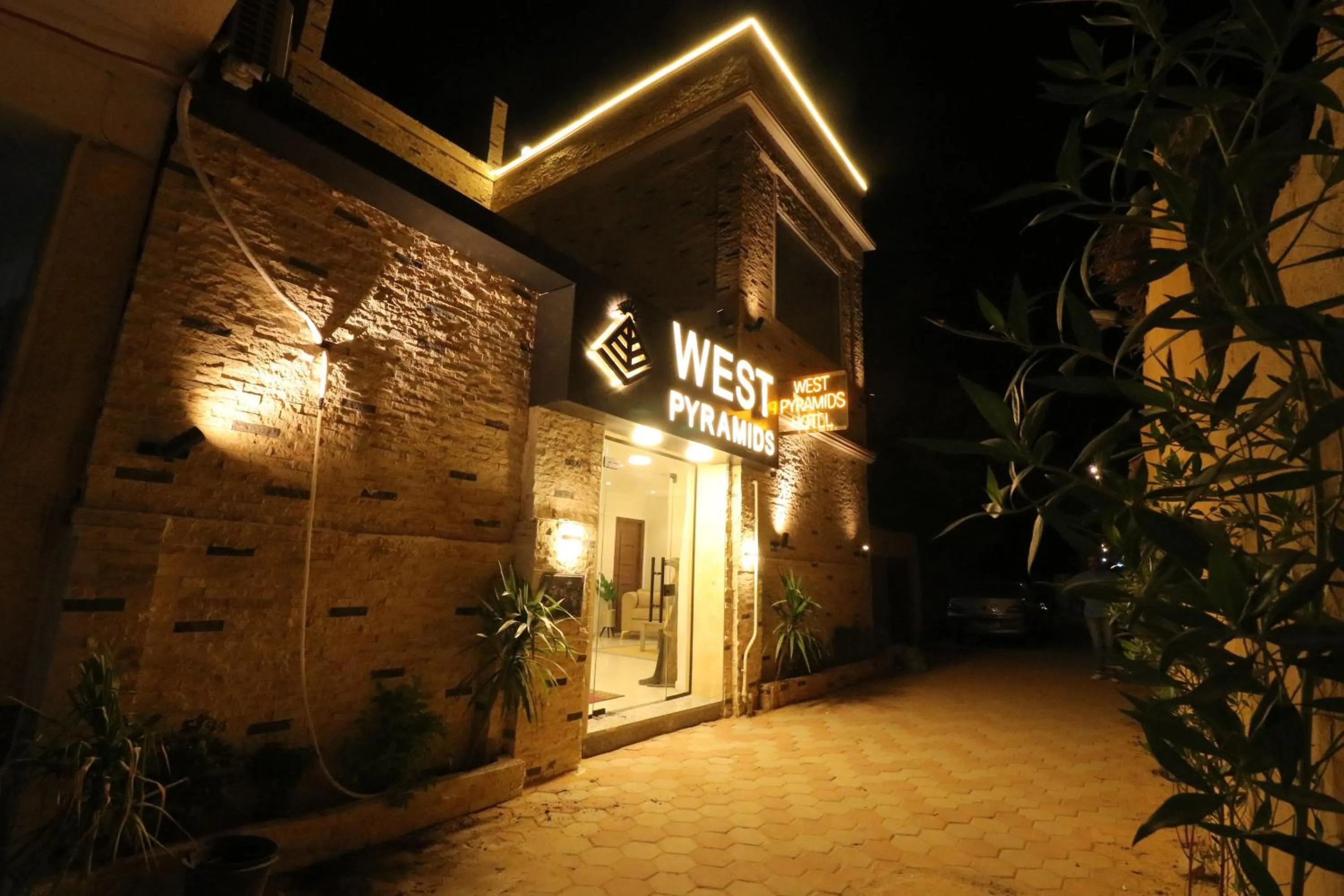 Property building in West Pyramids Hotel