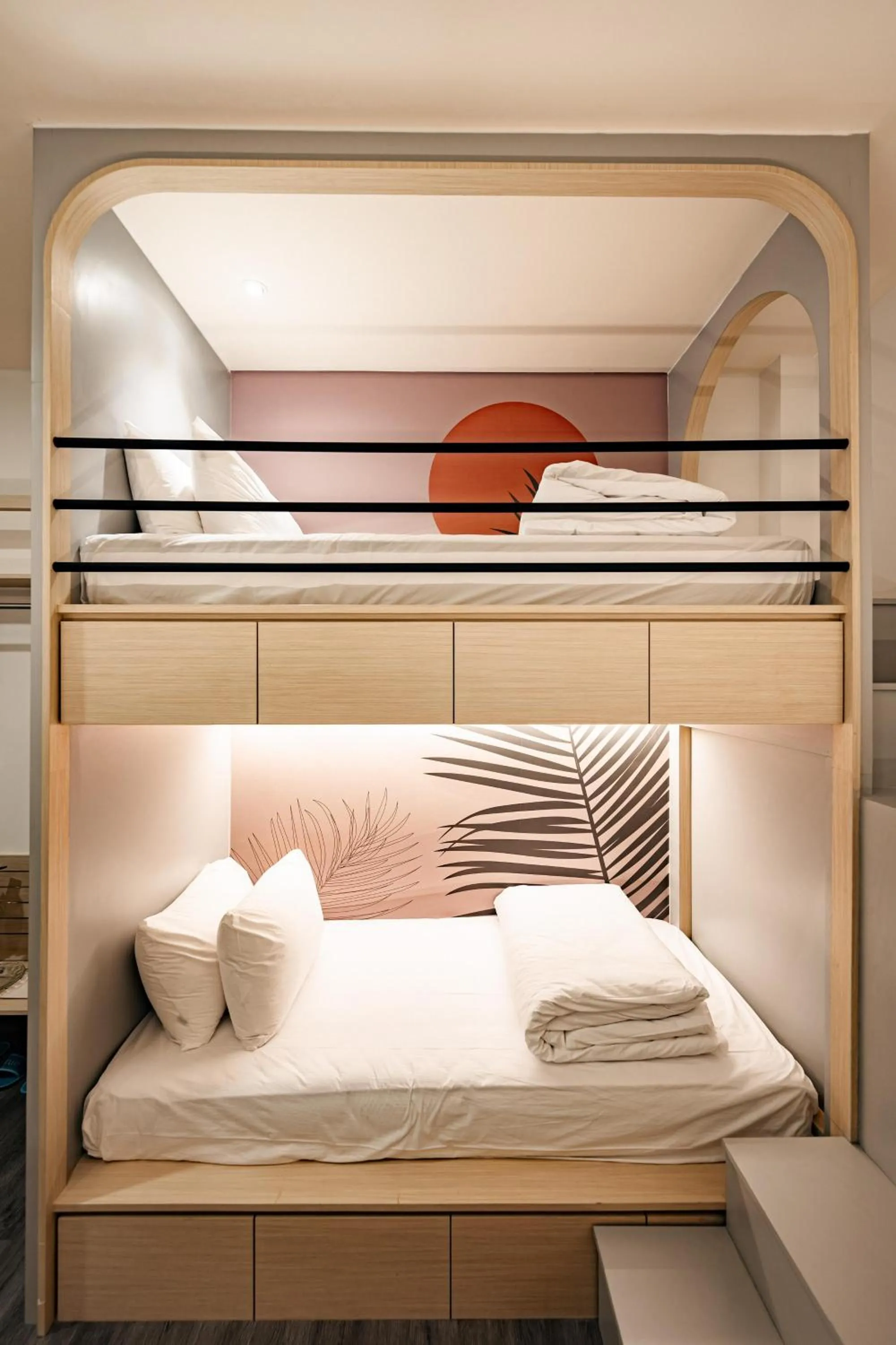 Bed in True Blue Hotel Menteng