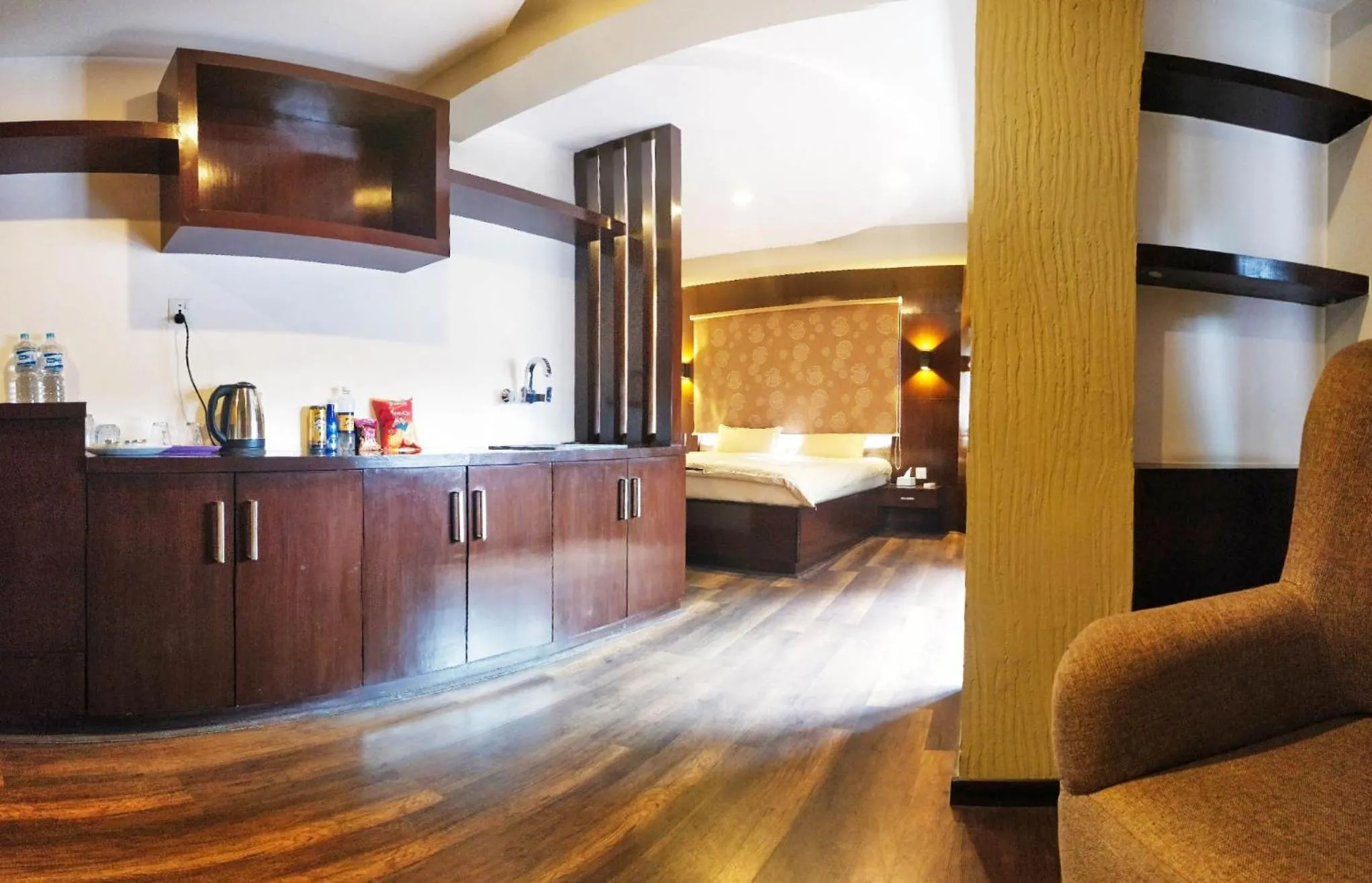 Bed in Quays Himalayan