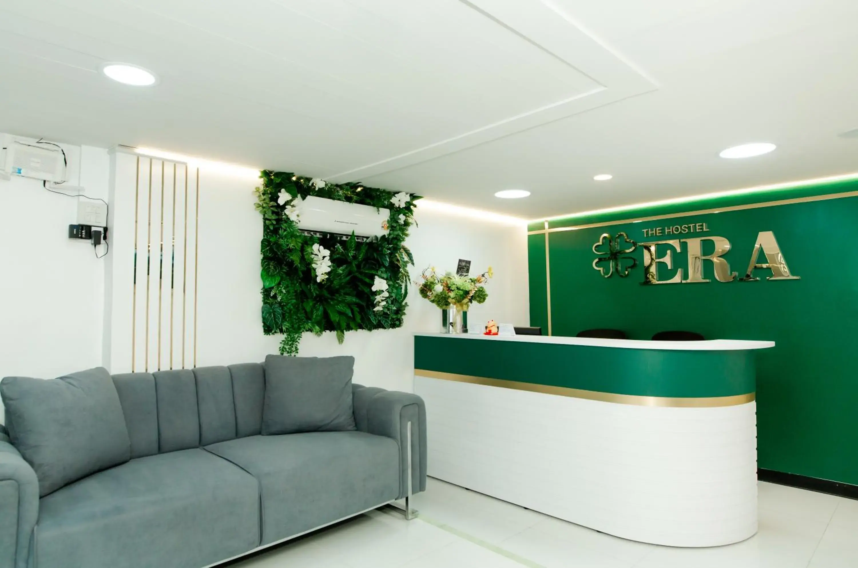 Lobby or reception in The Hostel Era Lobby or reception in The Hostel Era