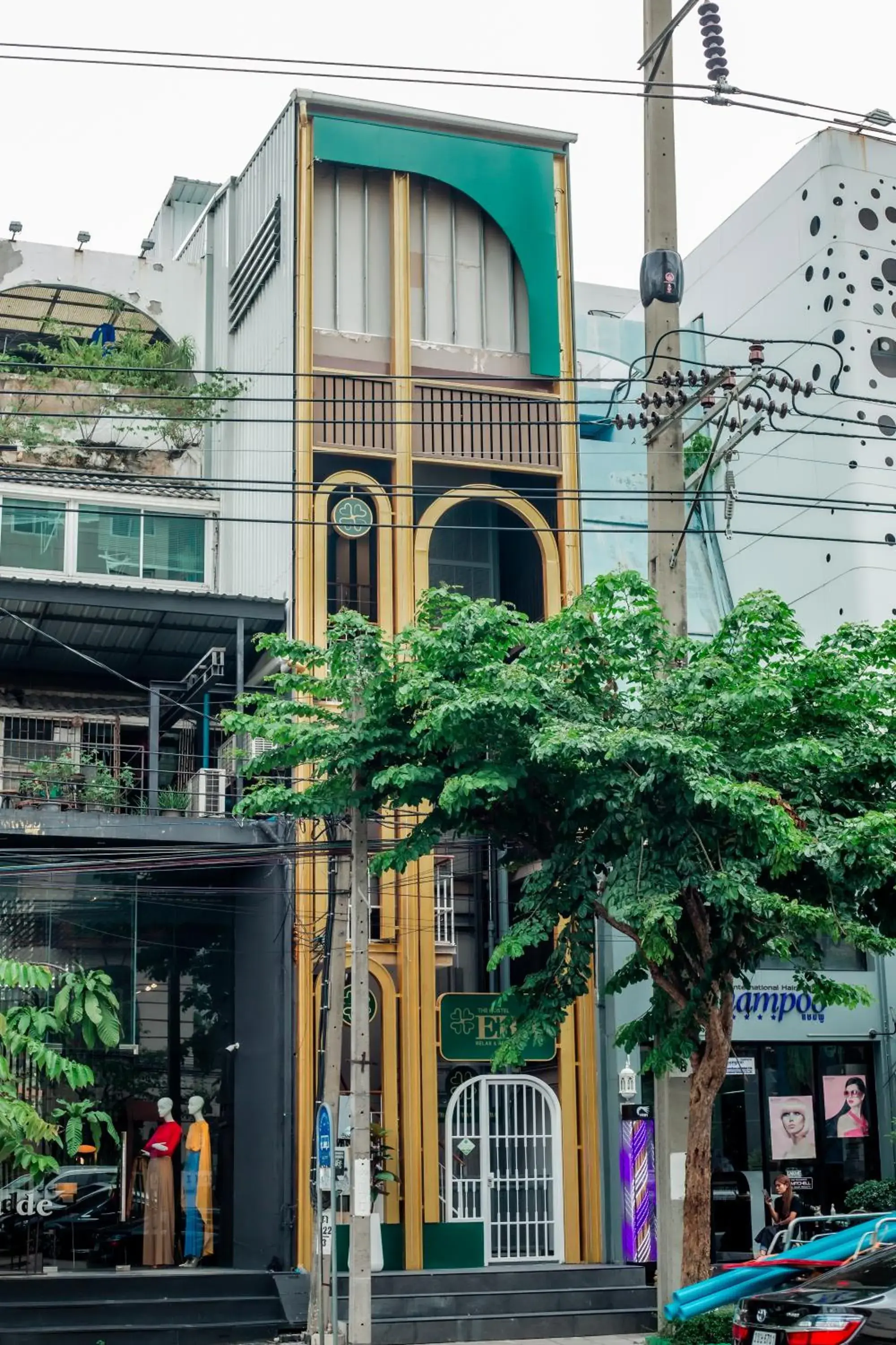 Property building in The Hostel Era Property building in The Hostel Era