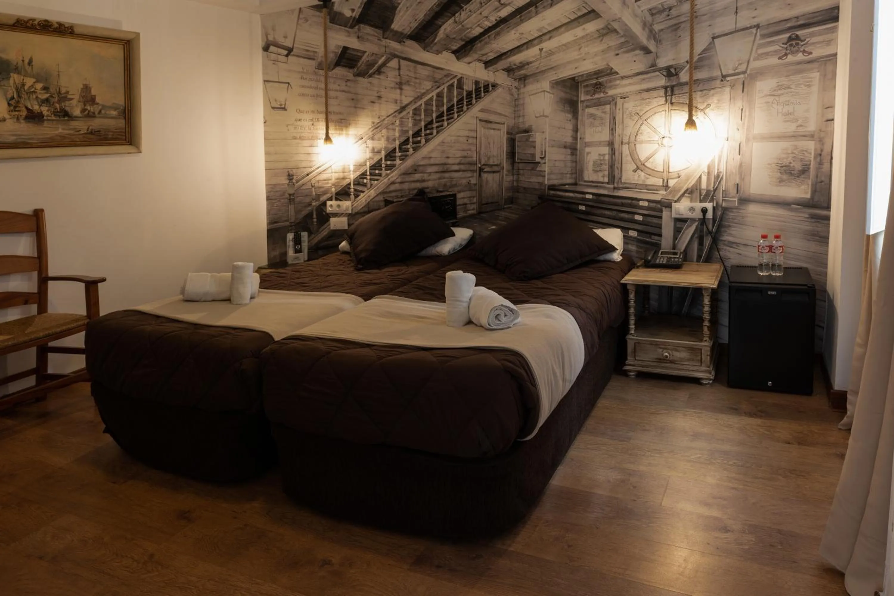 Bed in Hotel Alquimia Cadiz