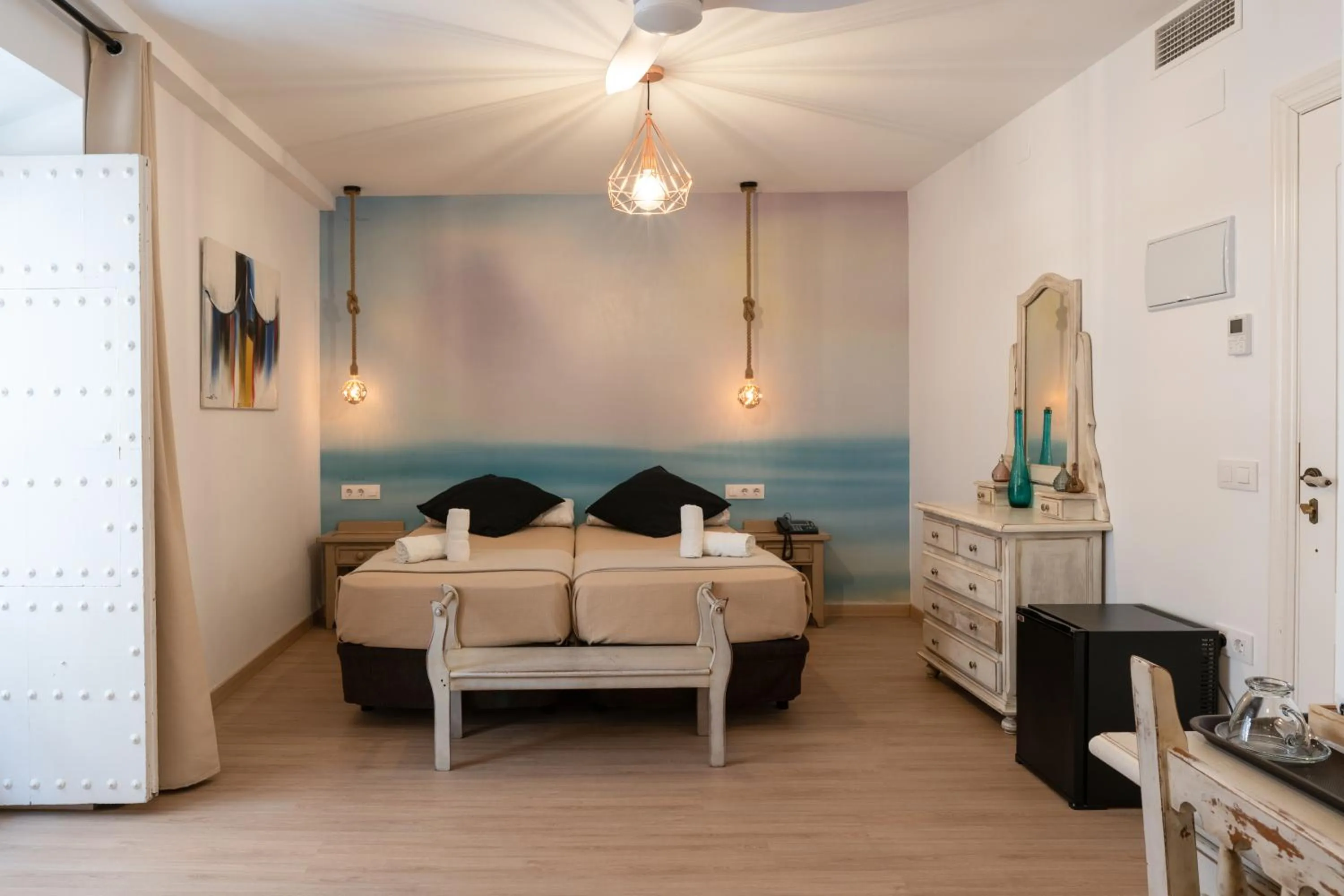 Bed in Hotel Alquimia Cadiz