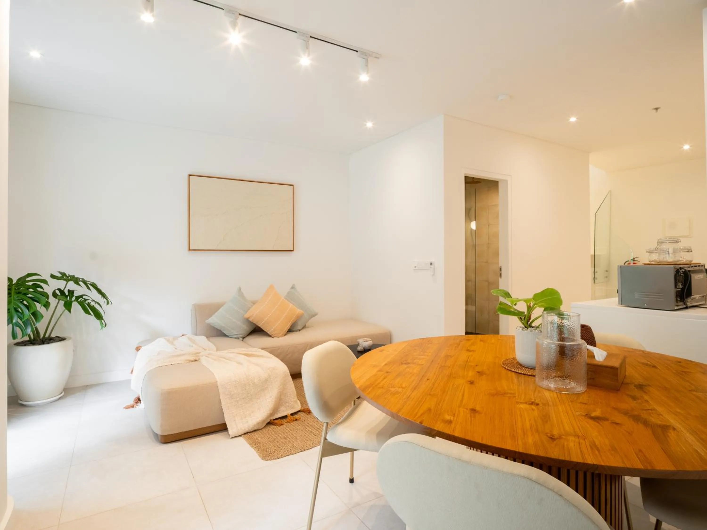 Living room in The Cruise Berawa Resort