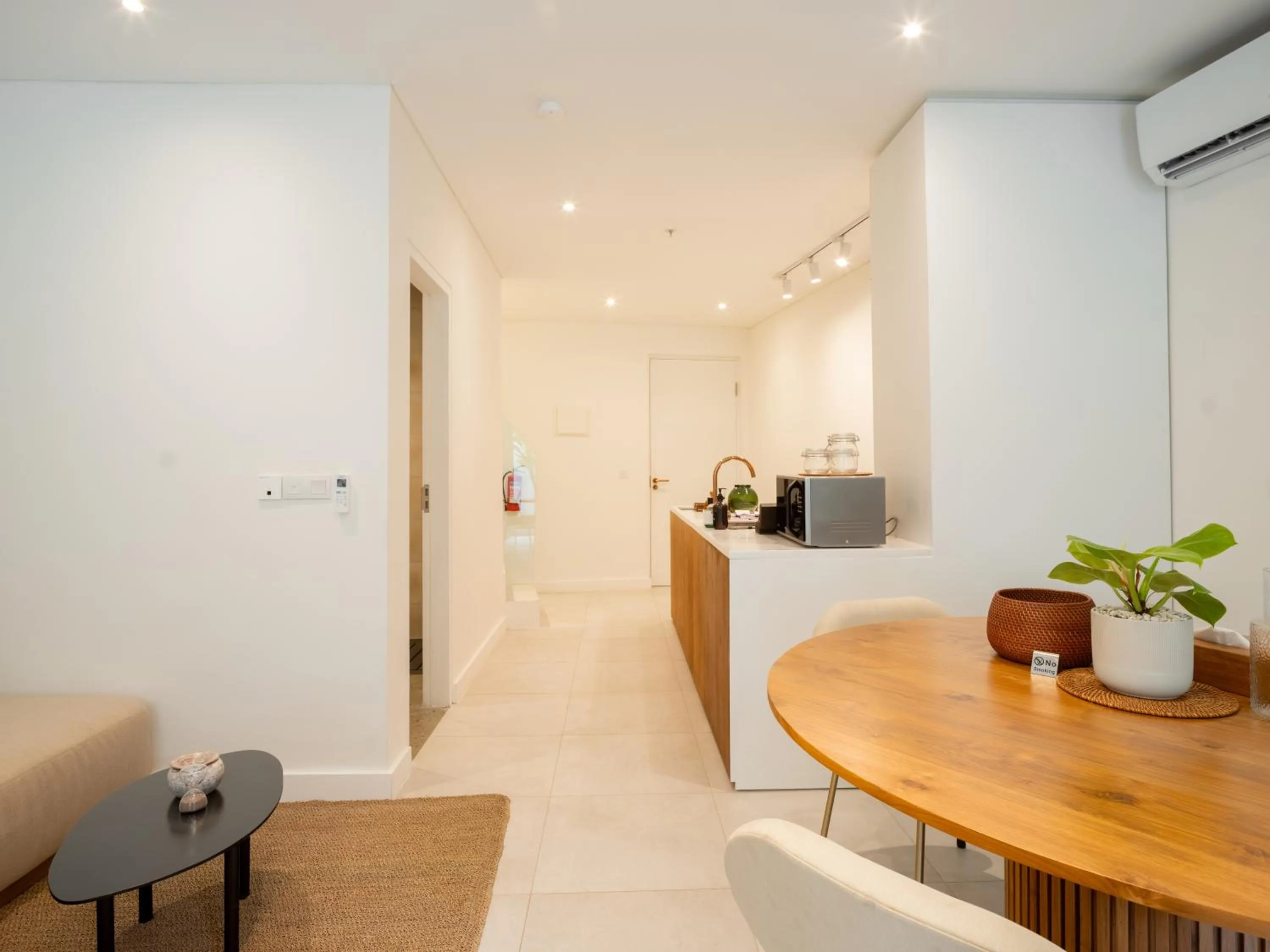 Living room in The Cruise Berawa Resort