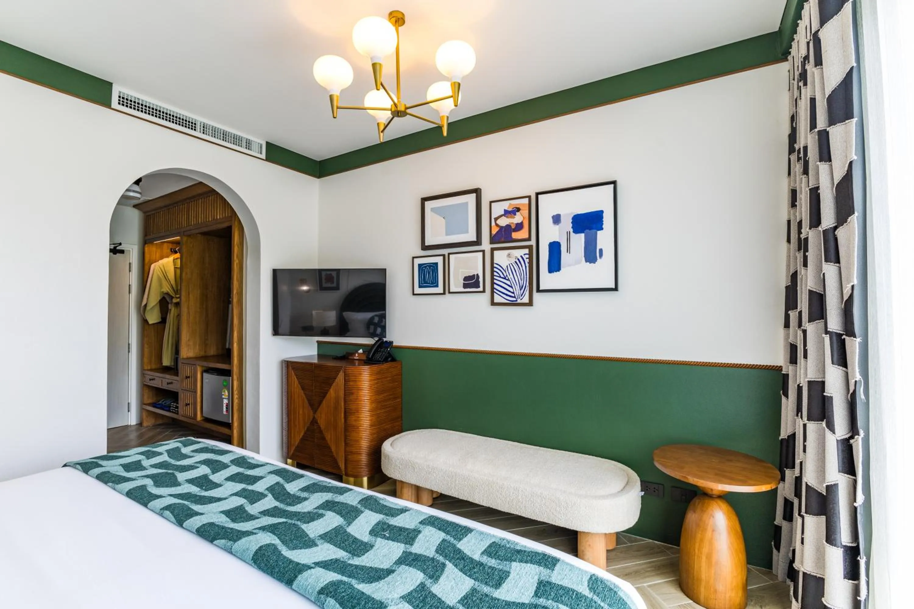 Bed in Sugar Marina Resort-LAGOON-Villas, Naiyang Beach