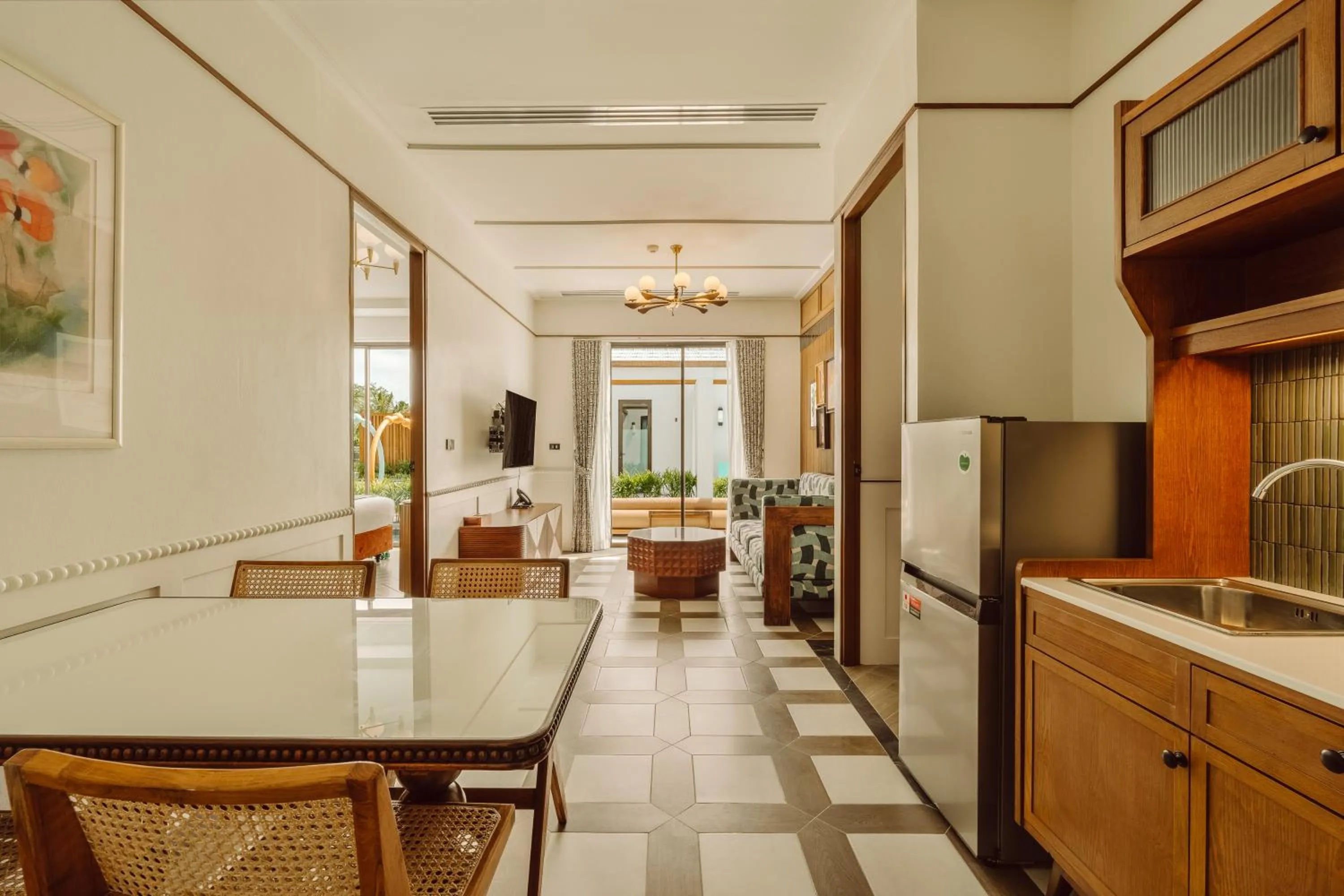 Living room in Sugar Marina Resort-LAGOON-Villas, Naiyang Beach