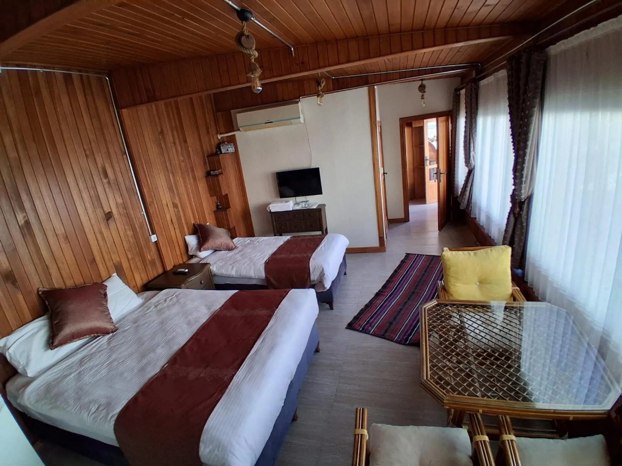 Seating area, Bed in Yılmazhan Konağı Butik Otel