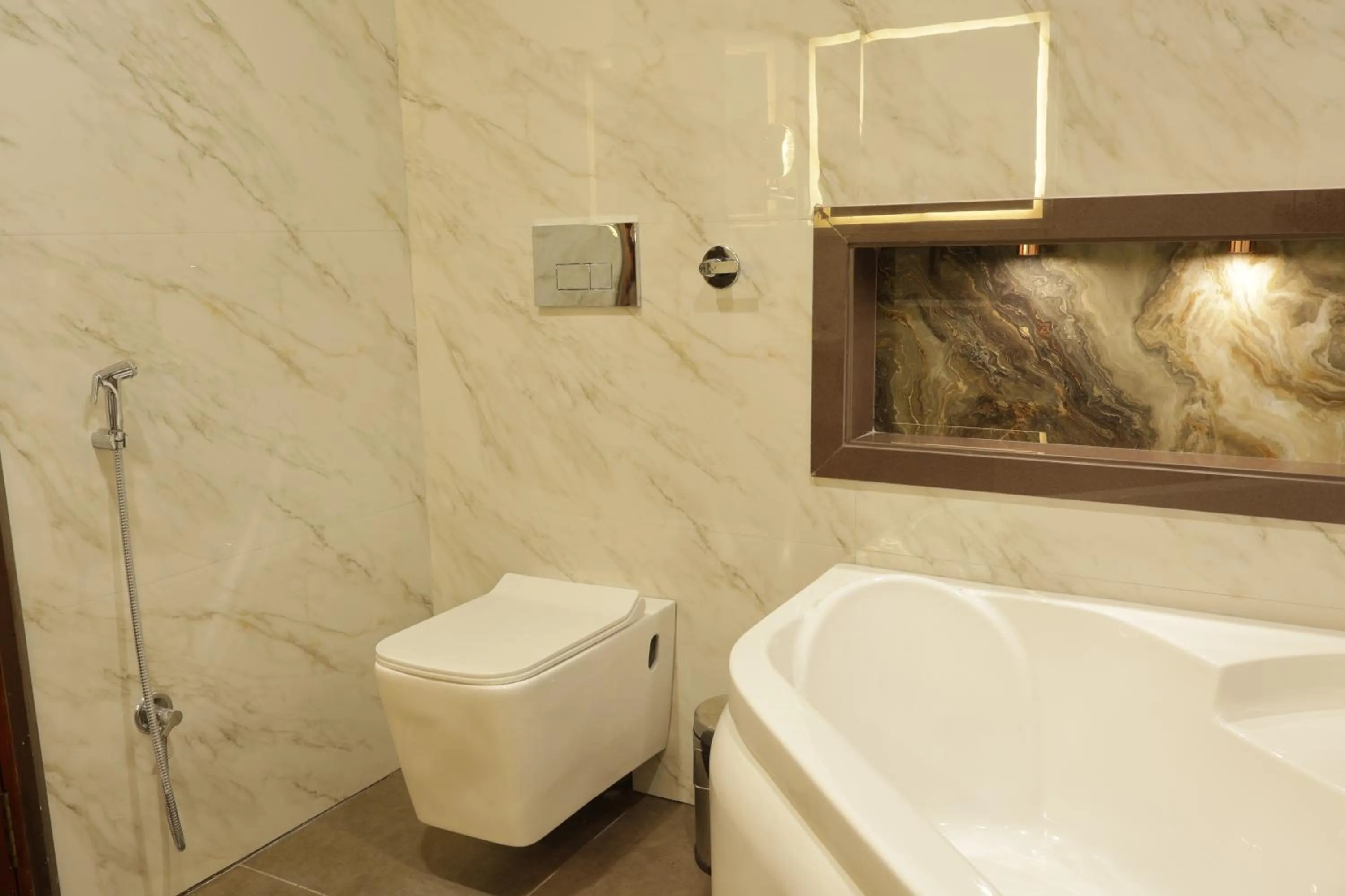 Bathroom in Suramya Homestay Near Shymala Hills