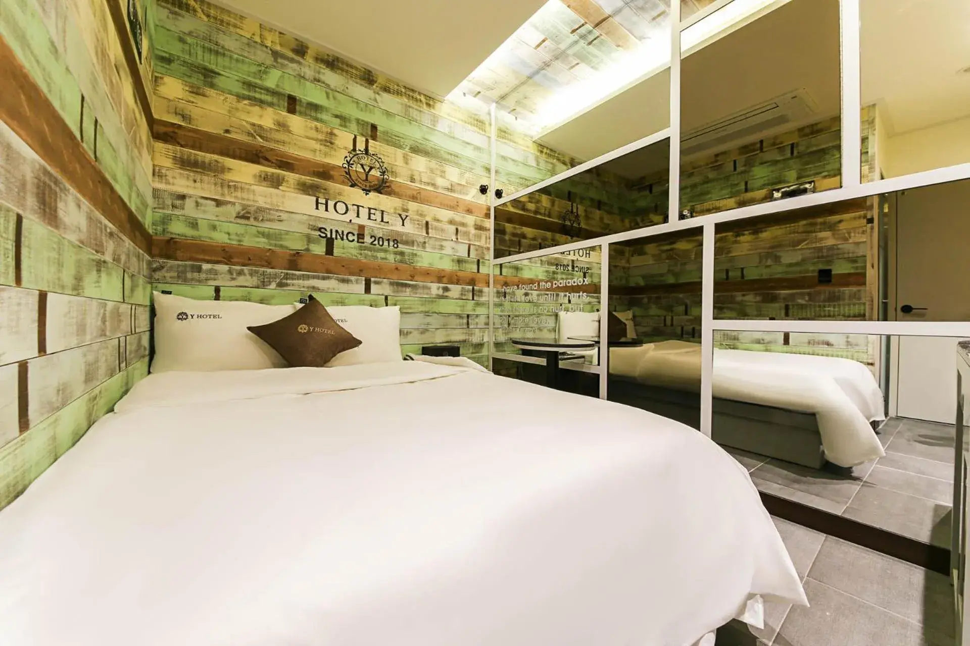 Bed in Eunpyeong Y Hotel Bed in Eunpyeong Y Hotel