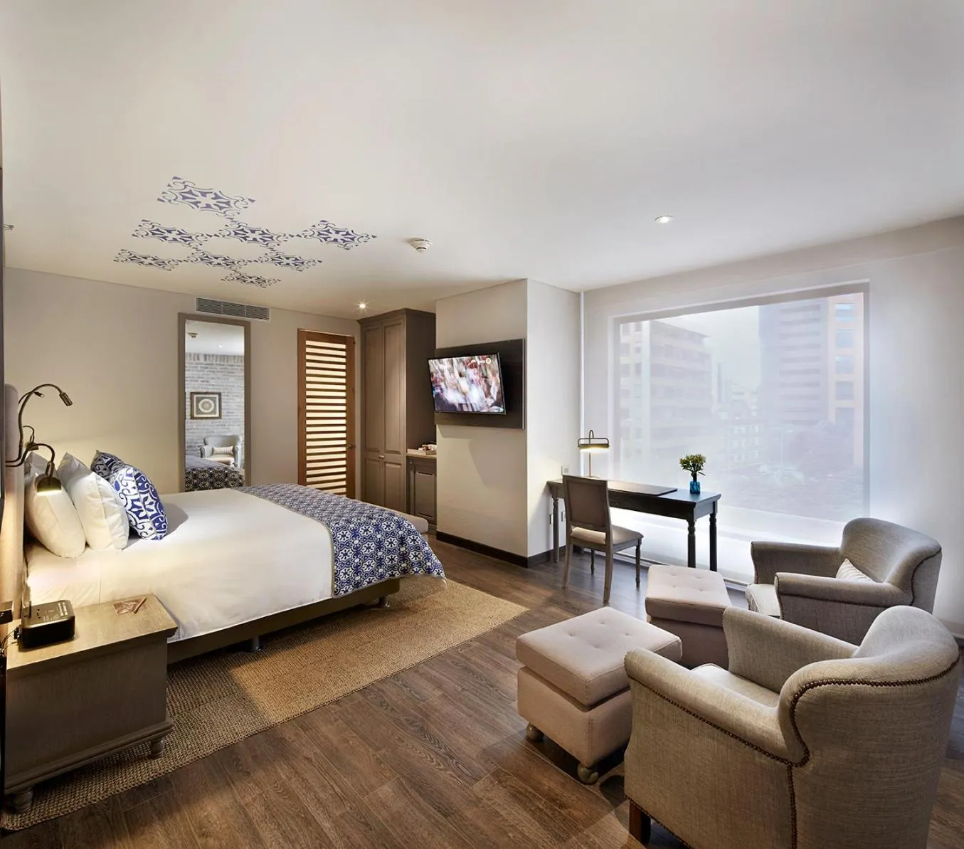 Bed in The Artisan D.C. Hotel, Autograph Collection