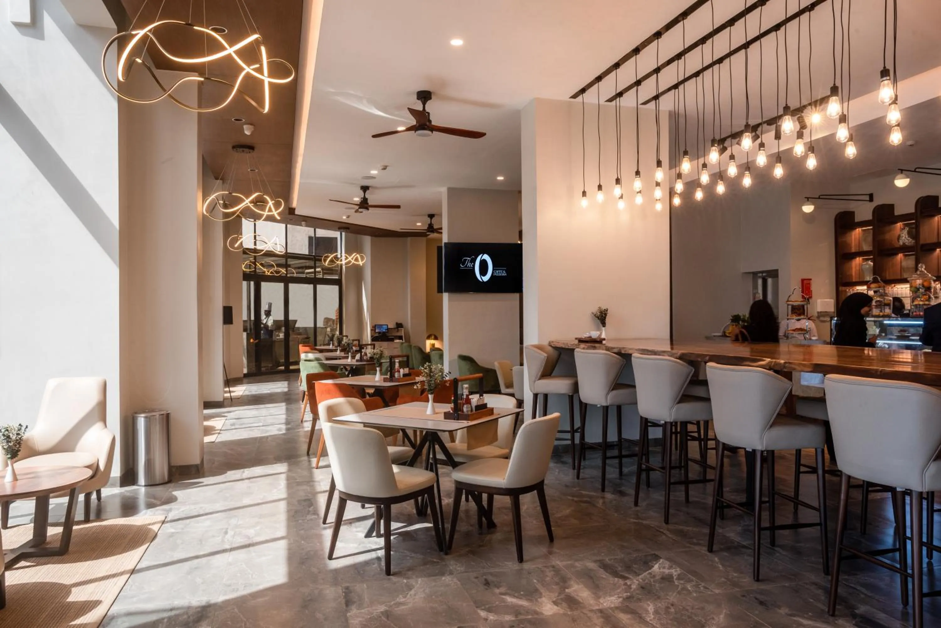 Restaurant/places to eat in Okash City Boutique Hotel