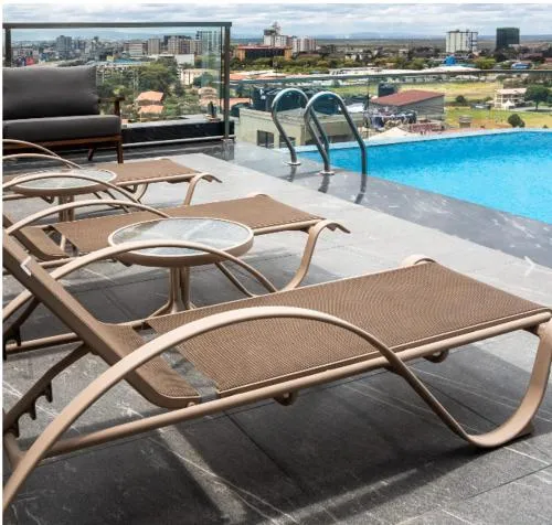Superior Twin Room with City View in Okash City Boutique Hotel-Nairobi